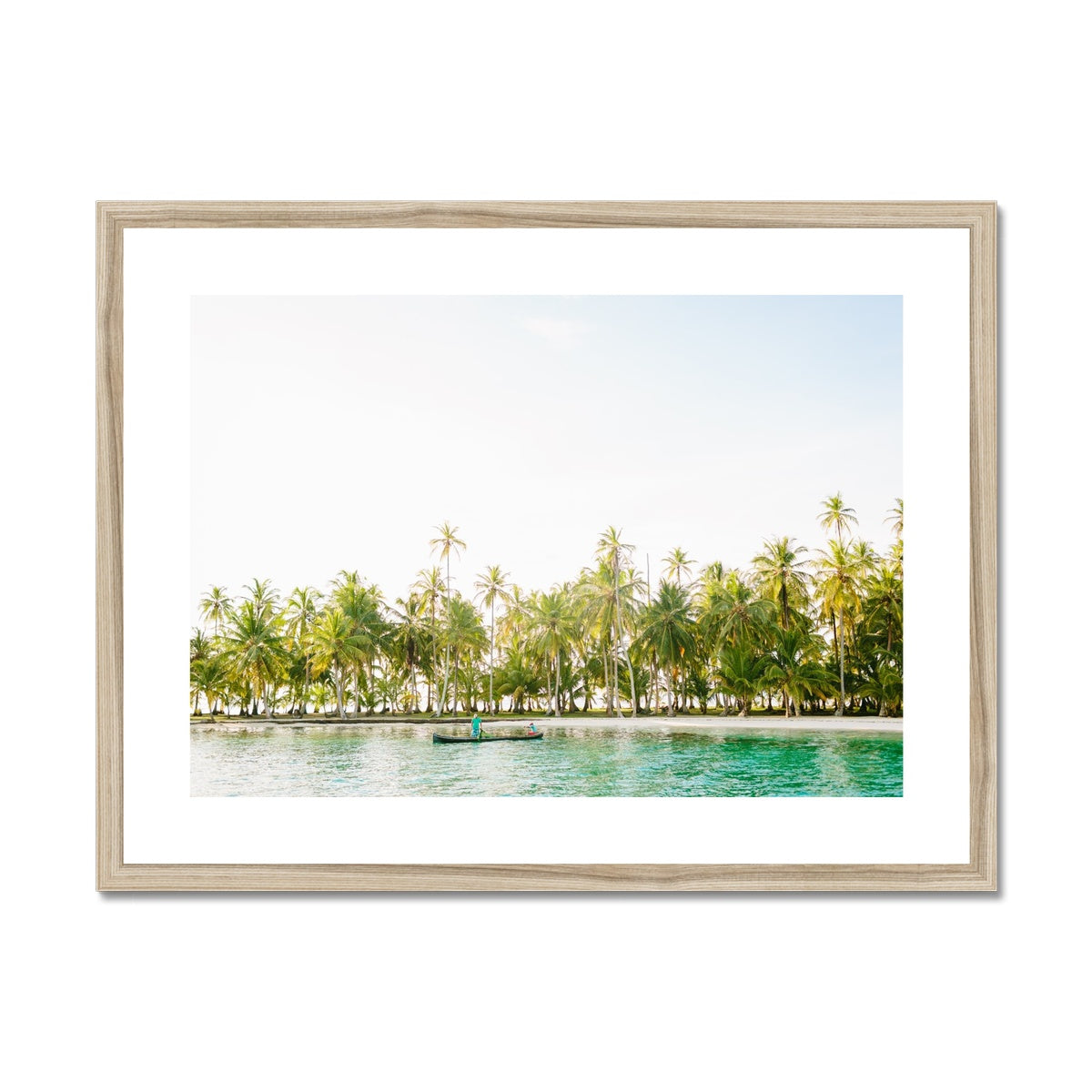SAN BLAS MORNING Framed & Mounted Print