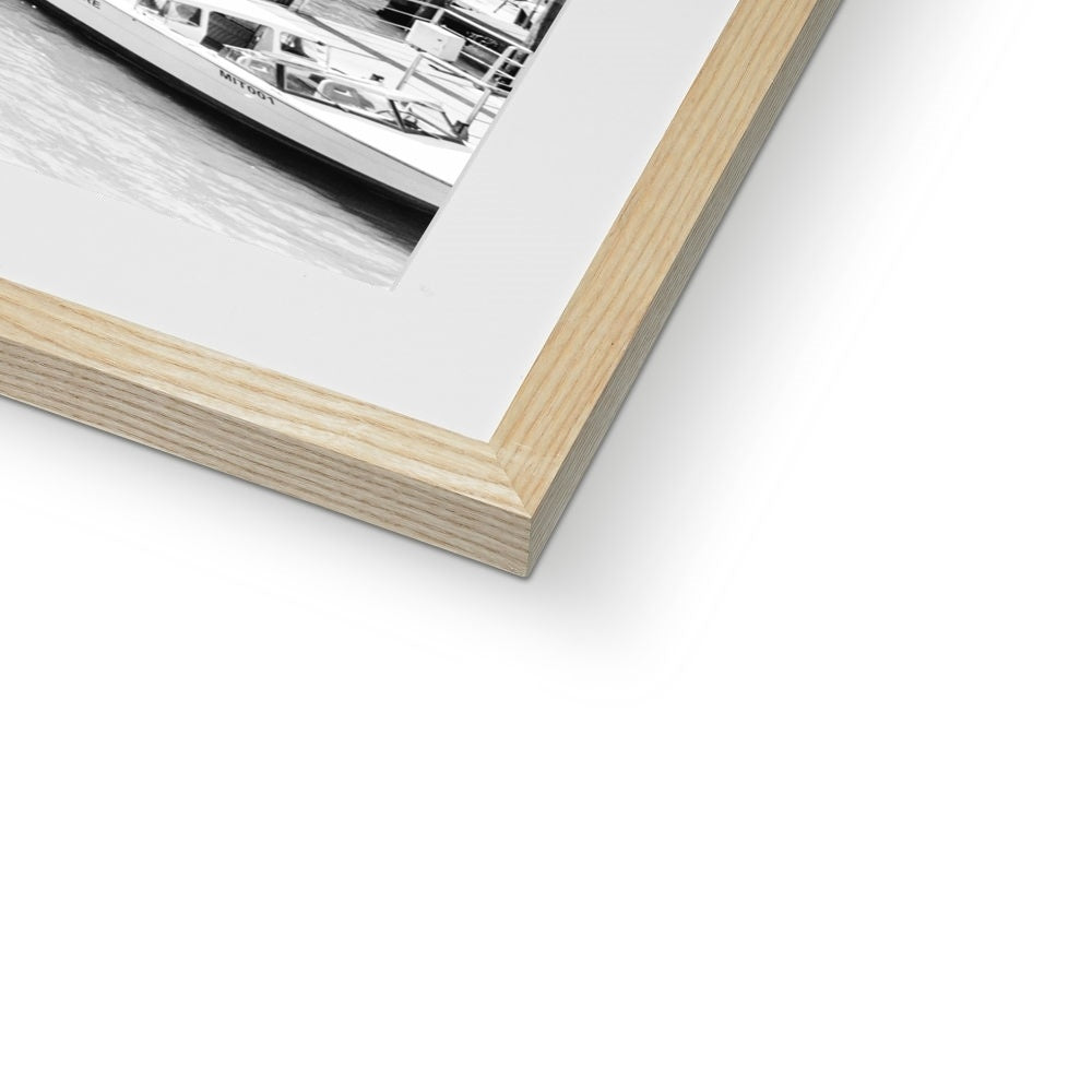GRAND CANAL BW Framed & Mounted Print
