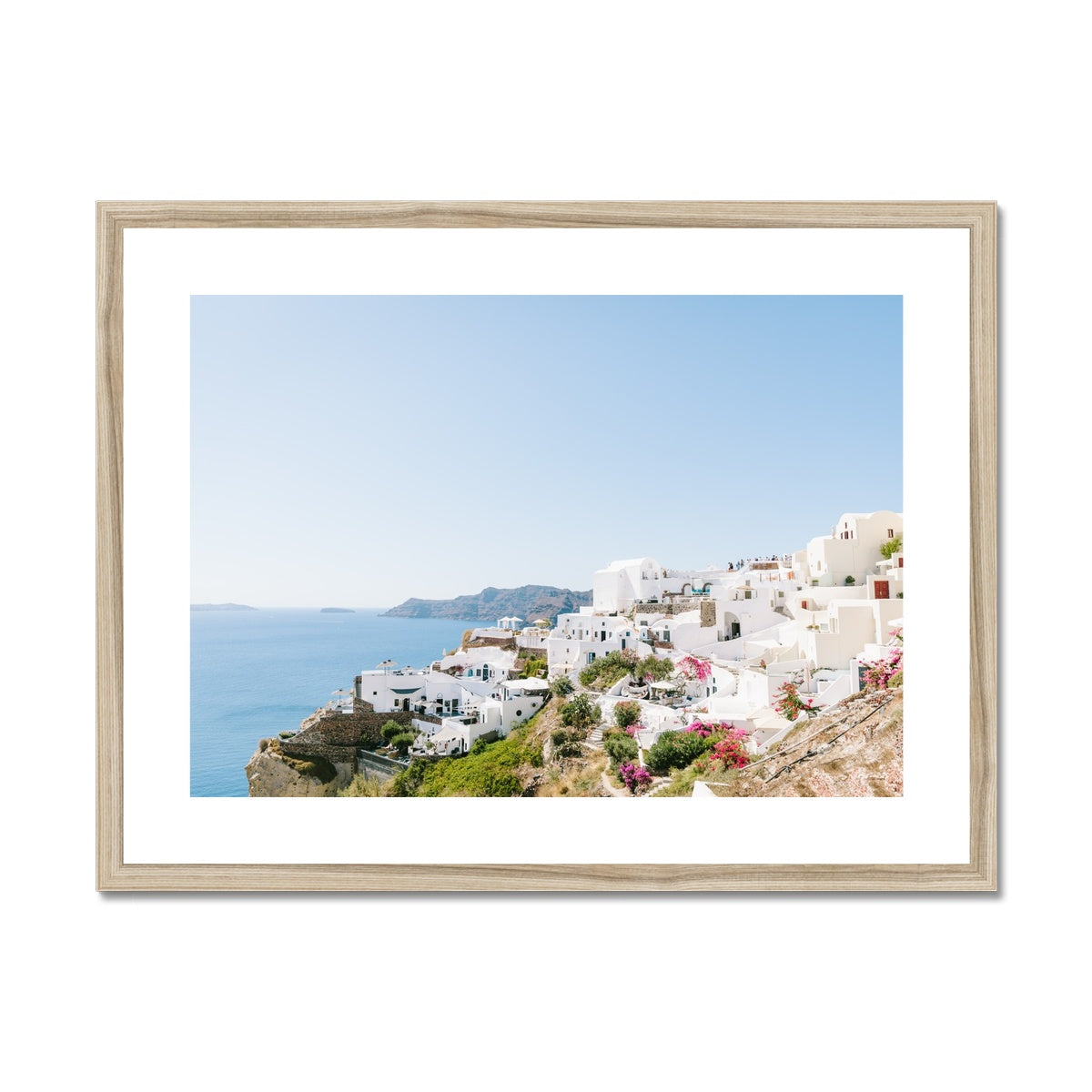 SANTORINI V Framed & Mounted Print