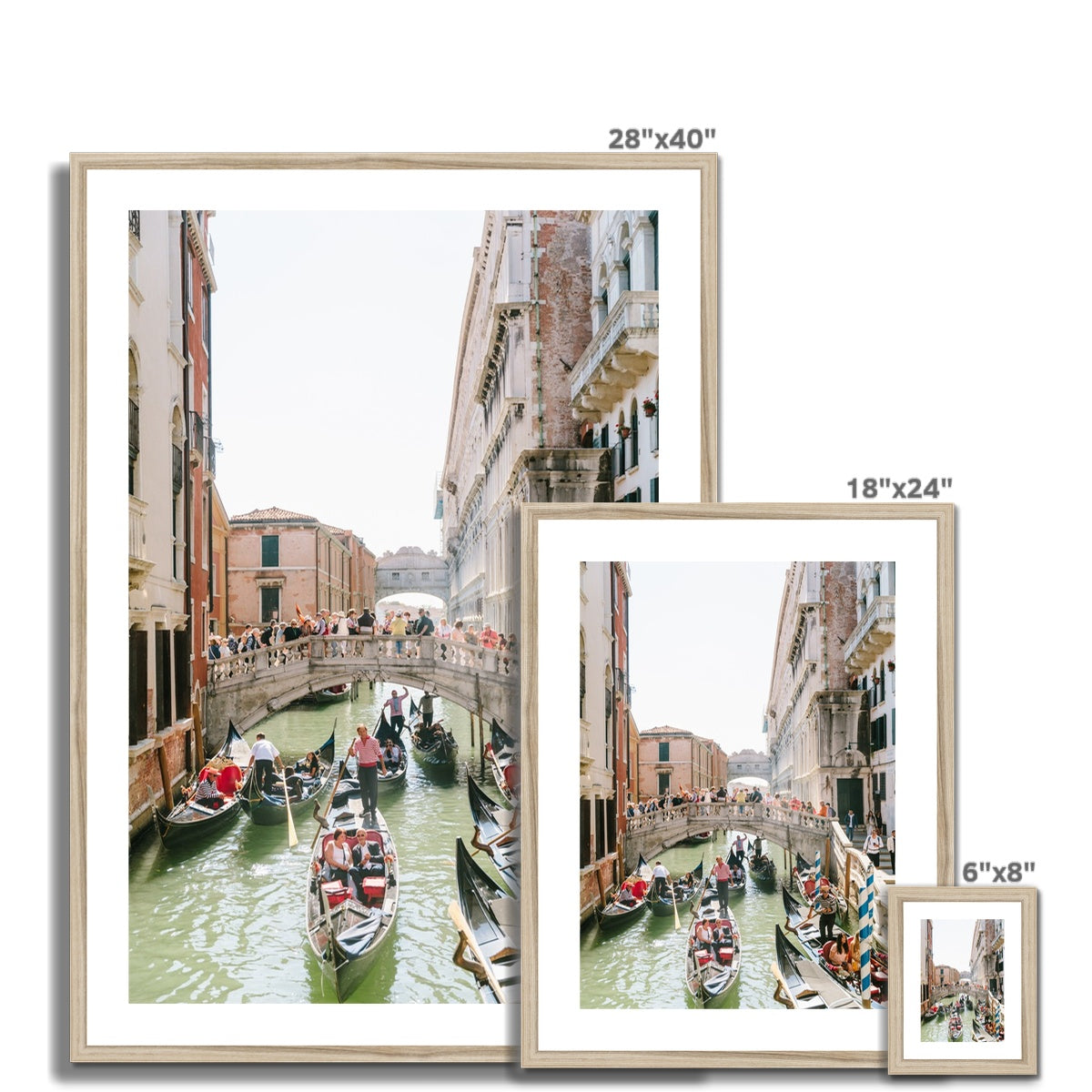BRIDGE OF SIGHS Framed & Mounted Print