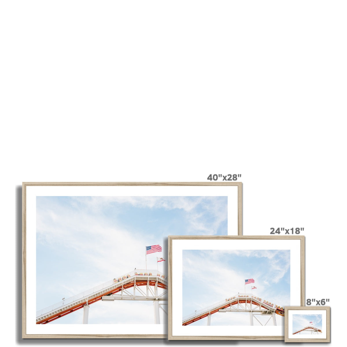 COASTER Framed & Mounted Print