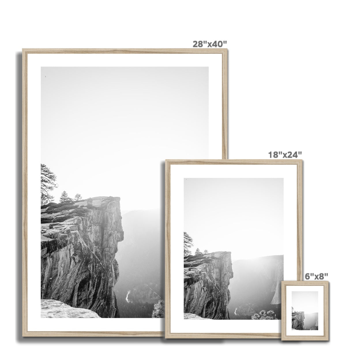 TAFT POINT BW Framed & Mounted Print