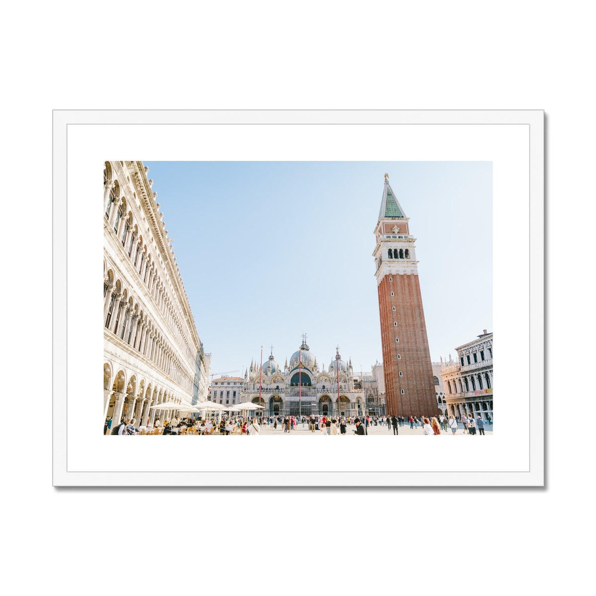 SAINT MARK'S SQUARE Framed & Mounted Print