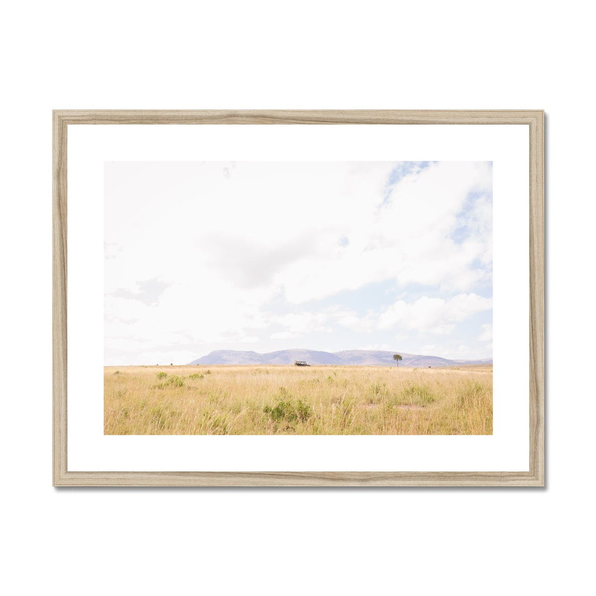 SAFARI LANDSCAPE Framed & Mounted Print