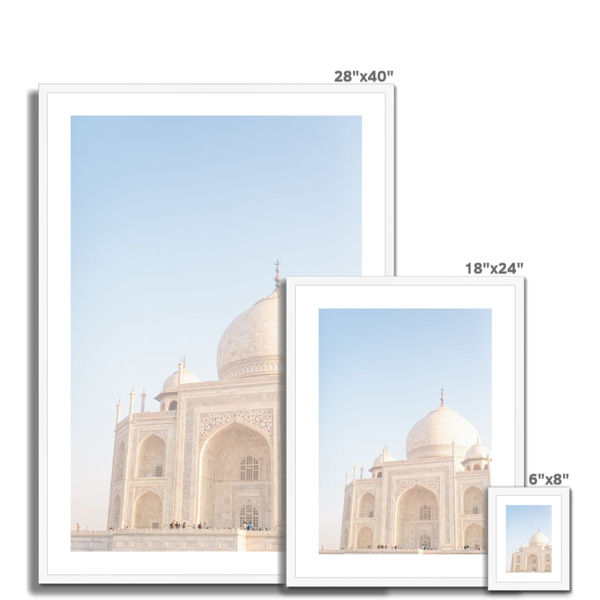TAJ MAHAL Framed & Mounted Print