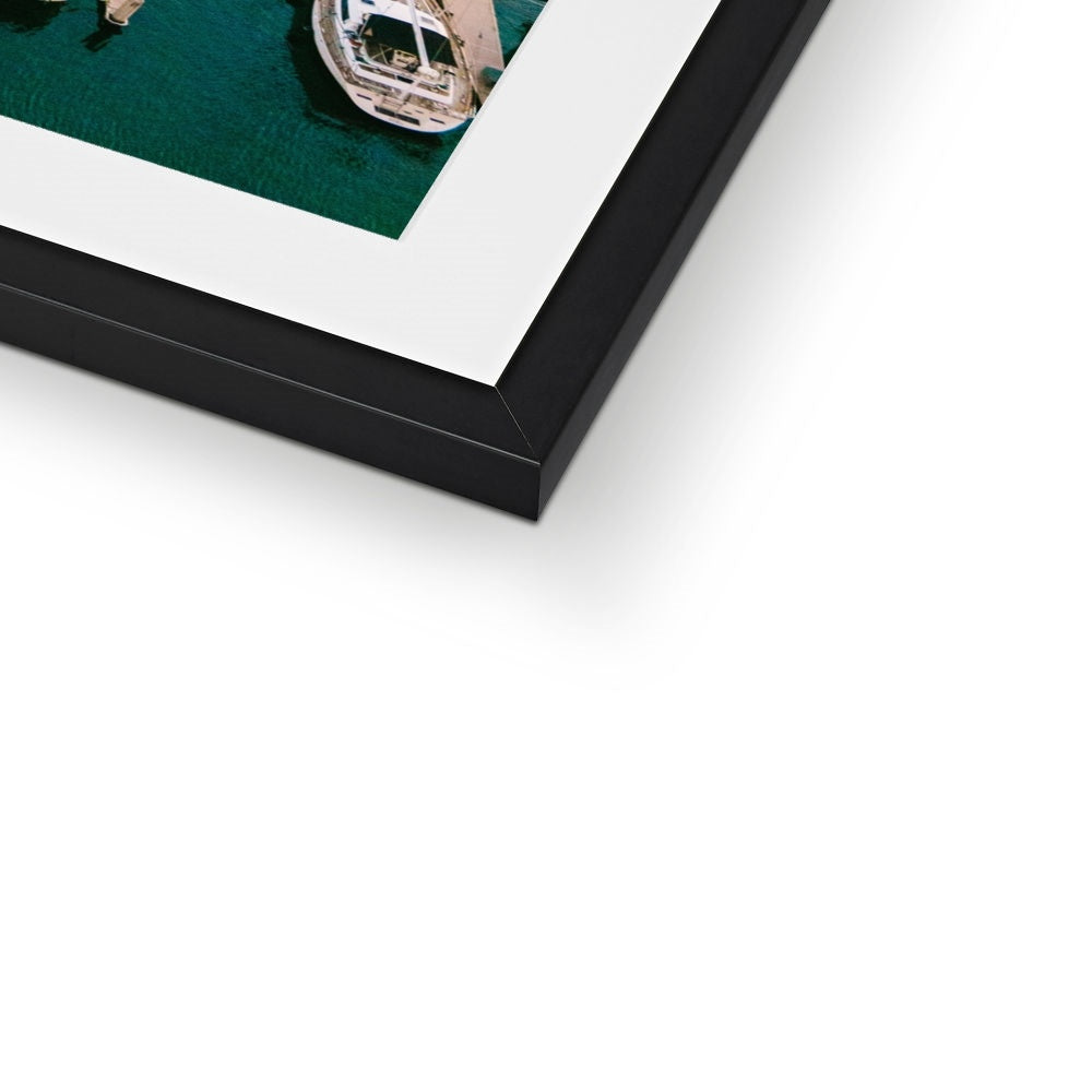 HAWAII MARINA Framed & Mounted Print