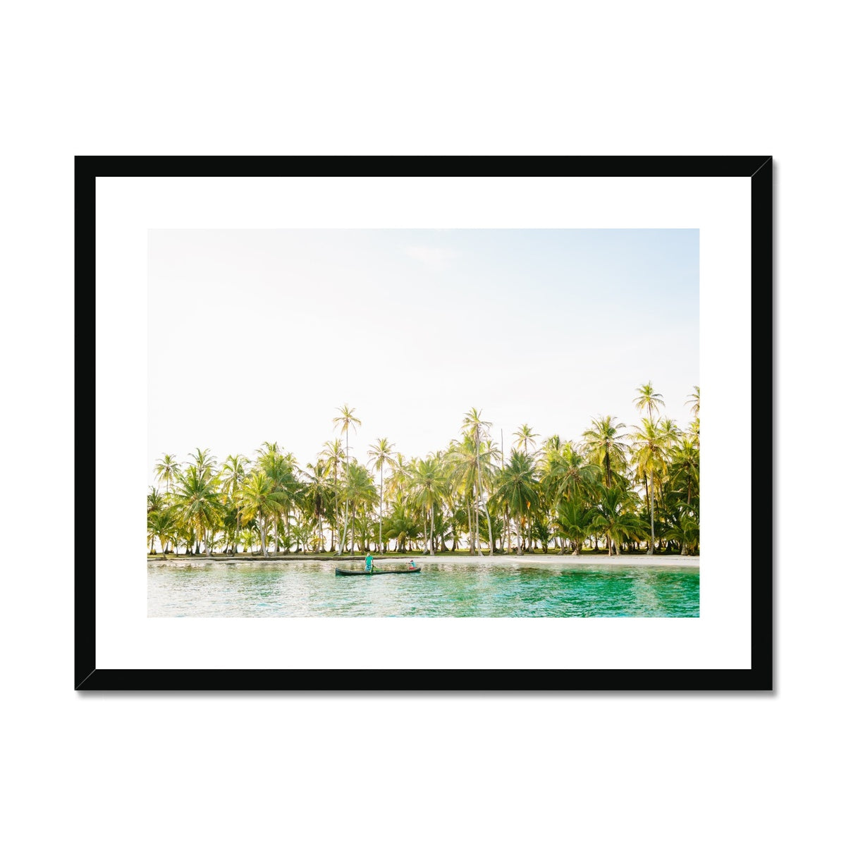 SAN BLAS MORNING Framed & Mounted Print