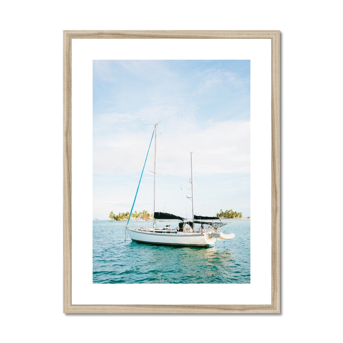 SAILBOAT Framed & Mounted Print