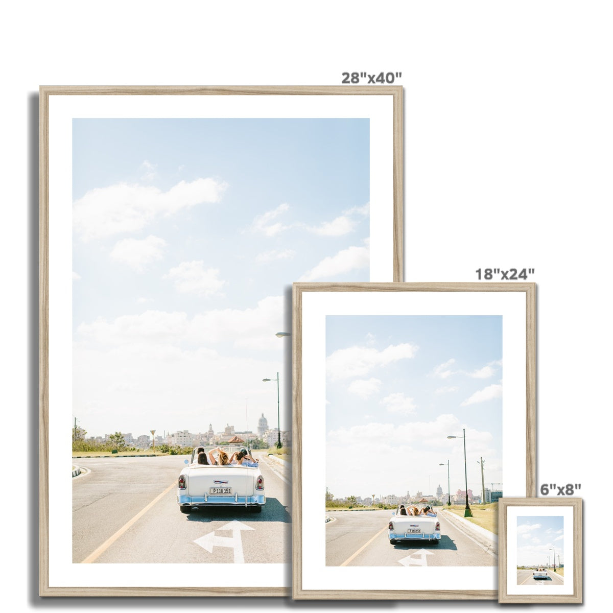 HAVANA DRIVE Framed & Mounted Print