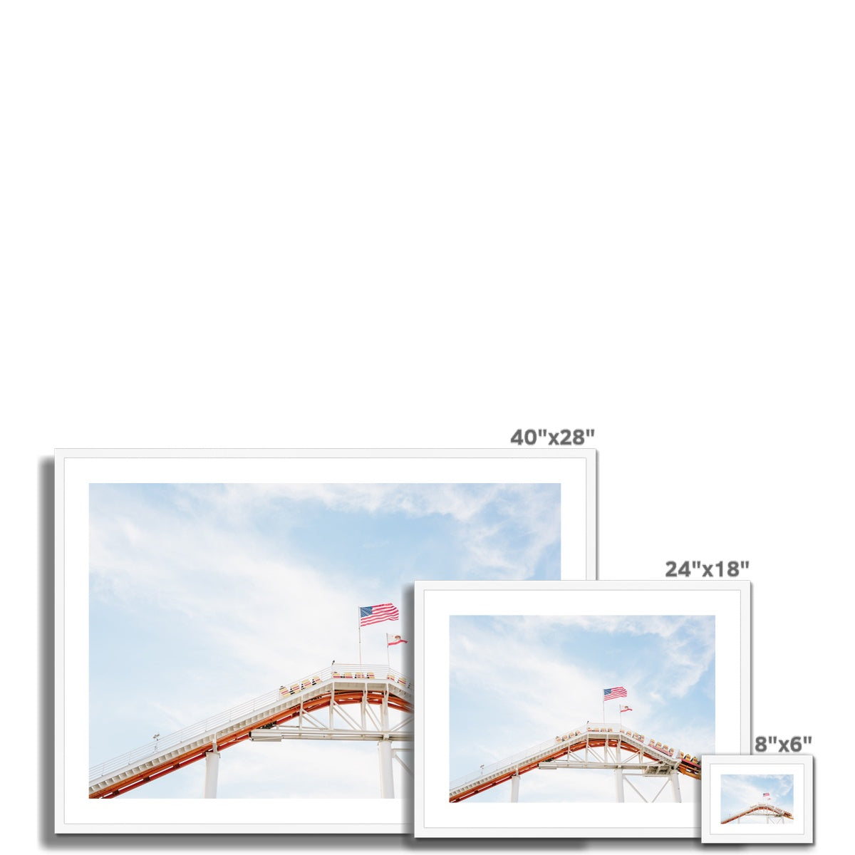 COASTER Framed & Mounted Print