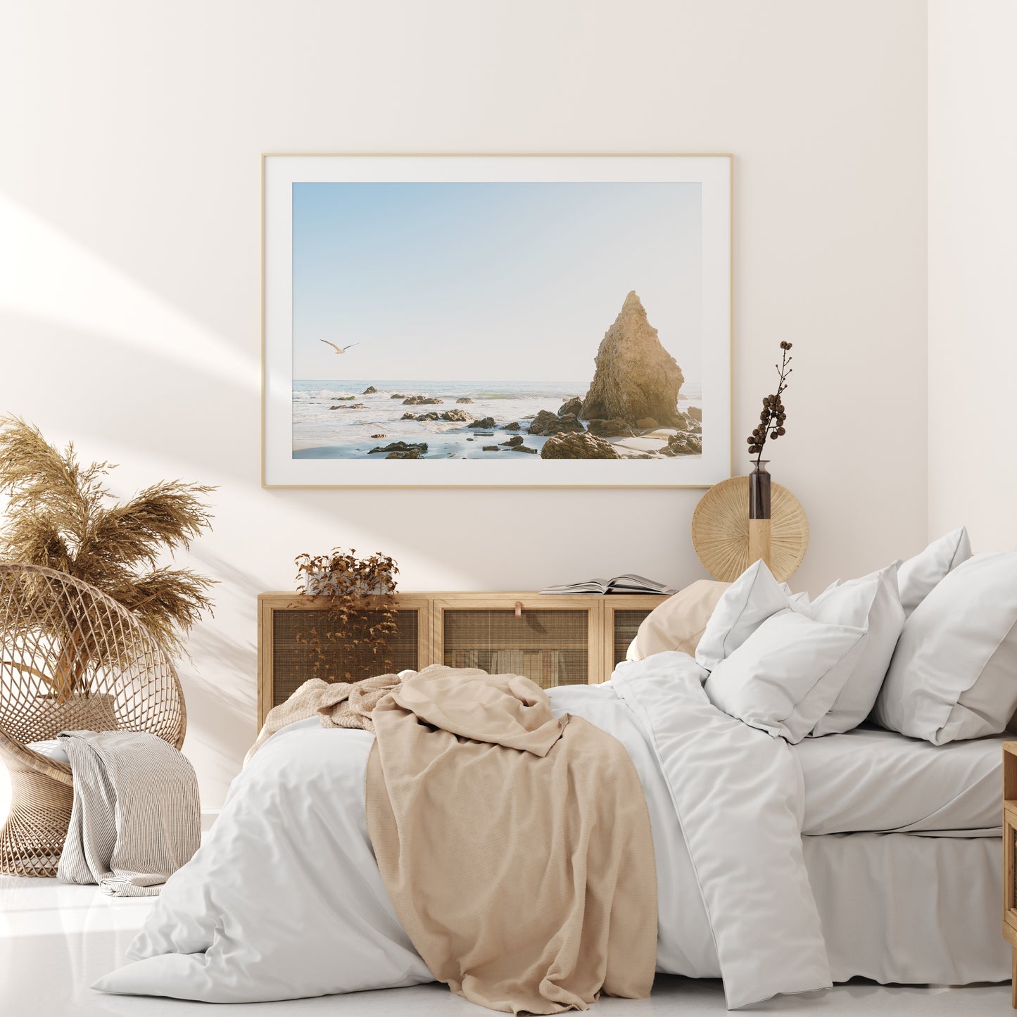 EL MATADOR BEACH Framed & Mounted Print