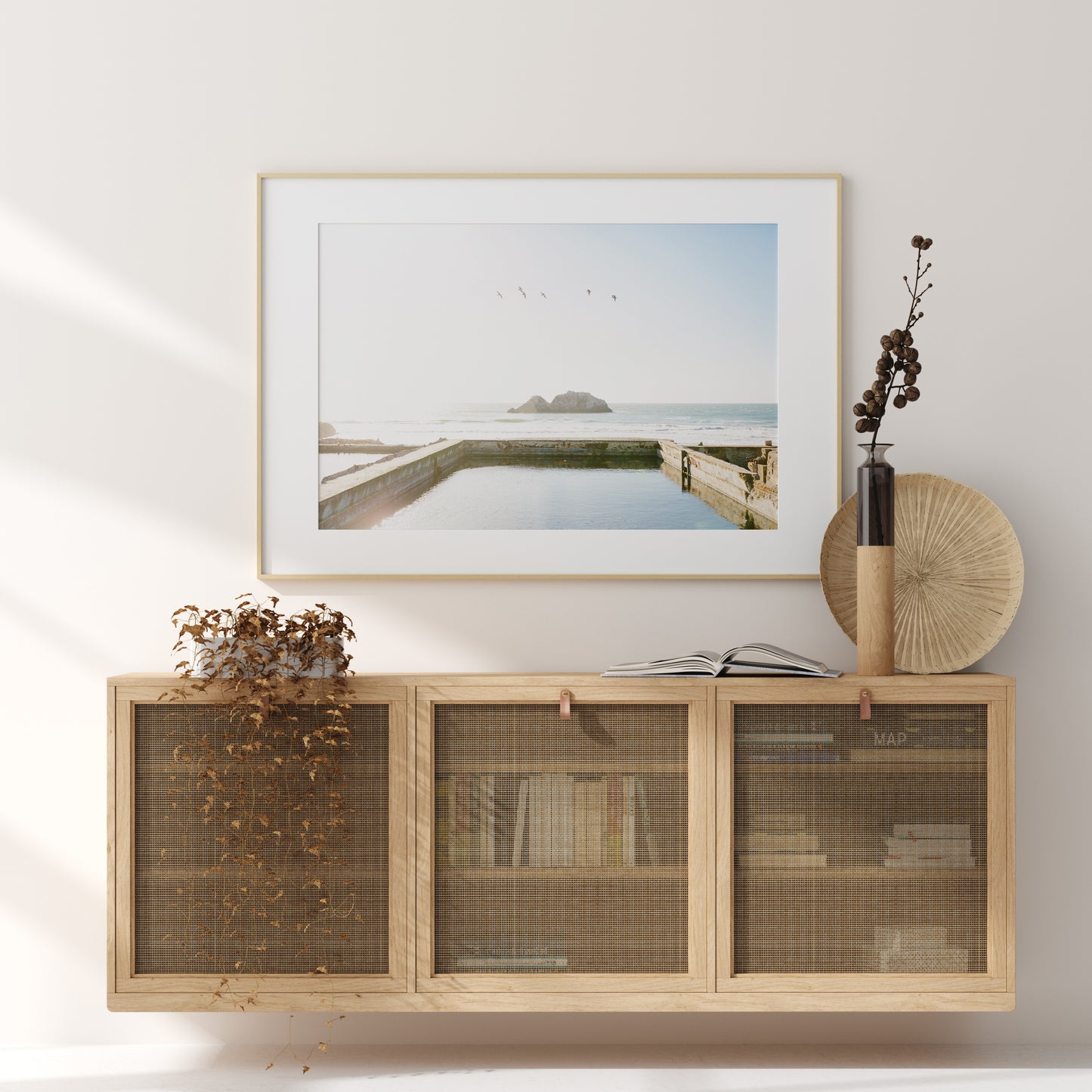 SUTRO BATHS Framed & Mounted Print