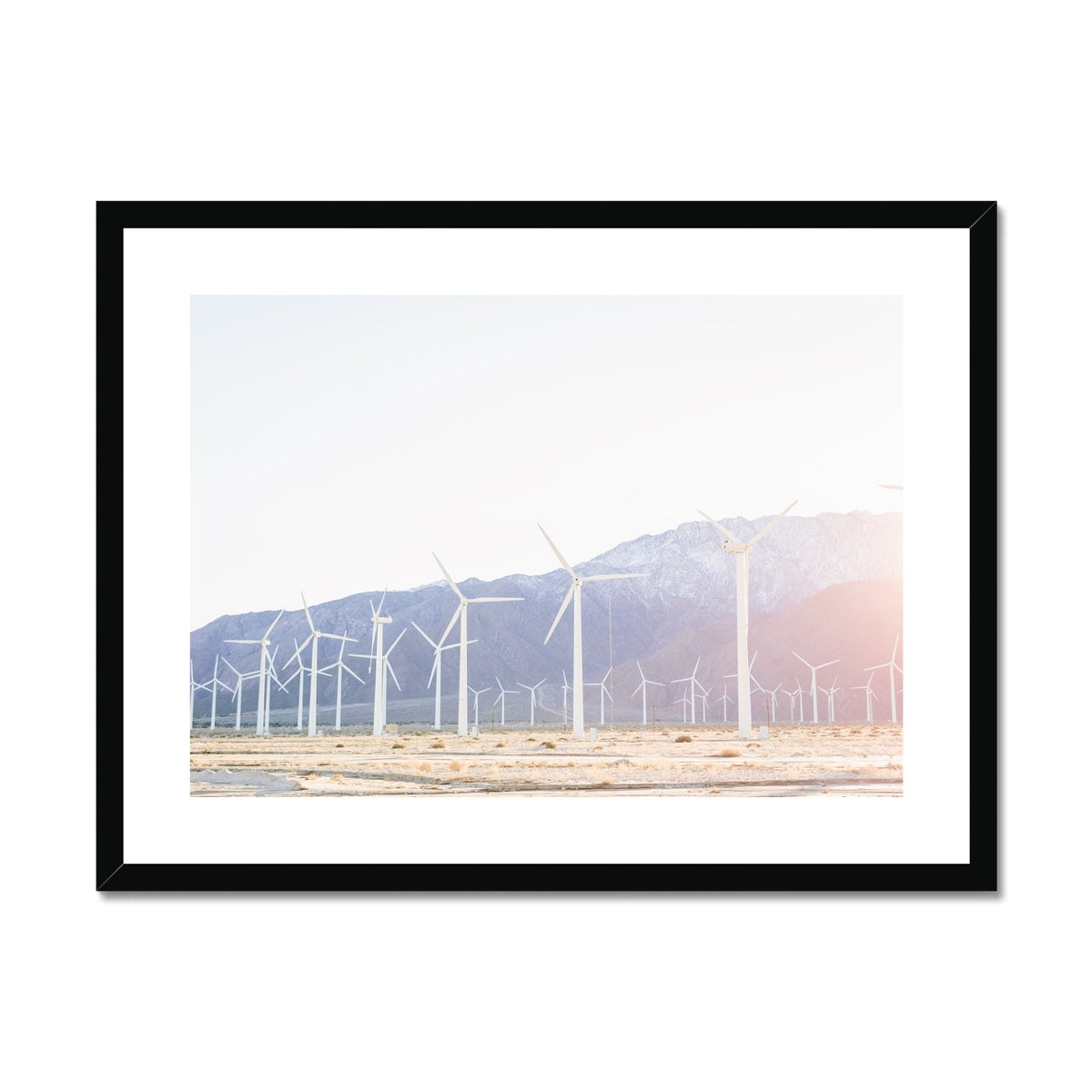 WINDMILLS Framed & Mounted Print