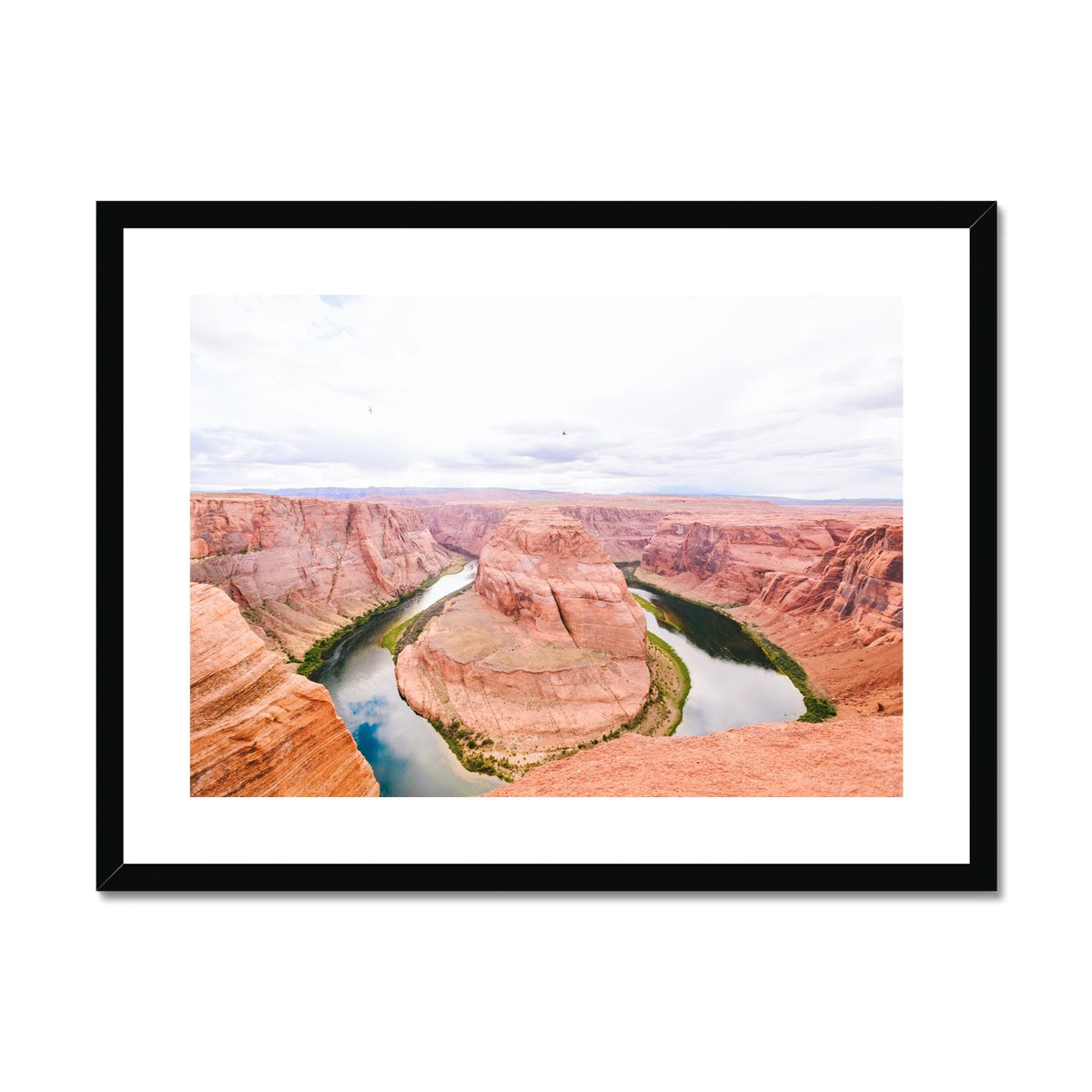 HORSESHOE BEND Framed & Mounted Print