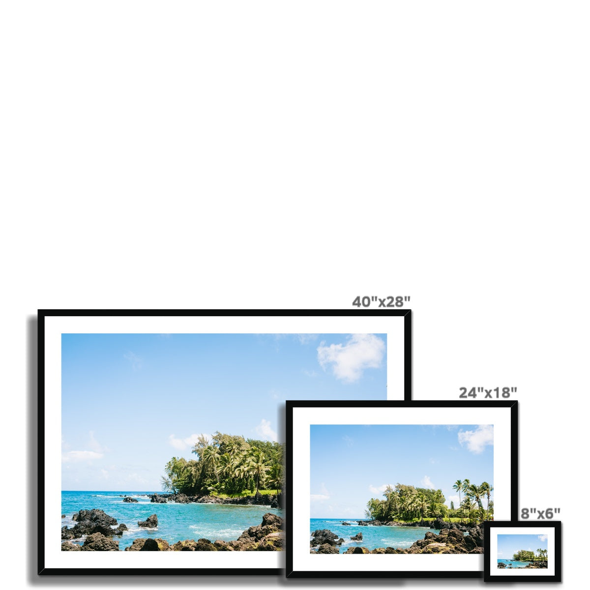 MAUI III Framed & Mounted Print