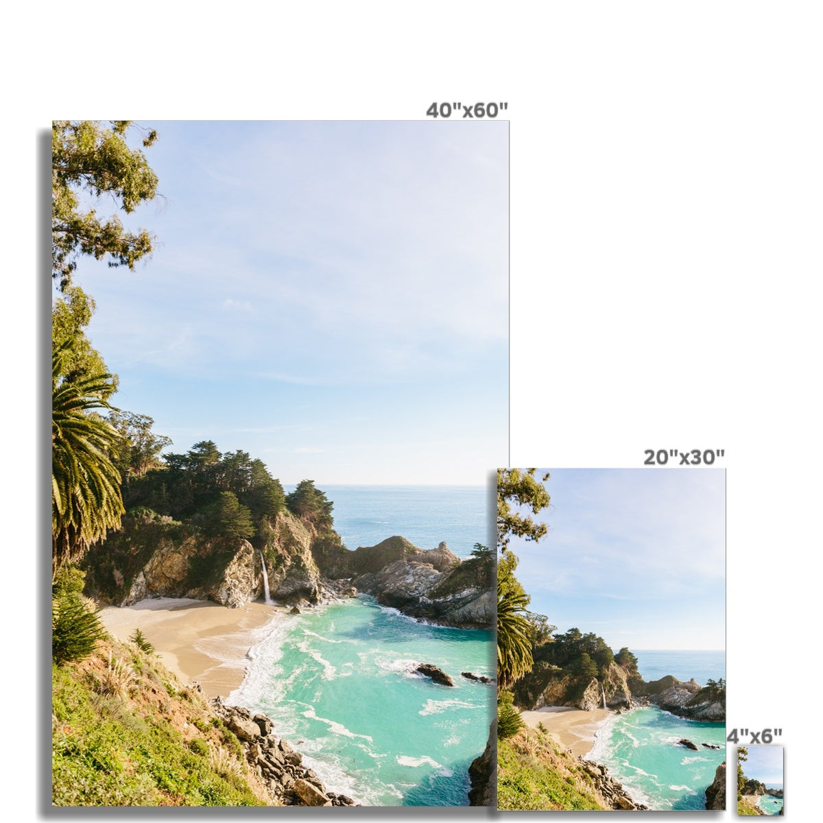 McWay Falls Big Sur Fine Art Print