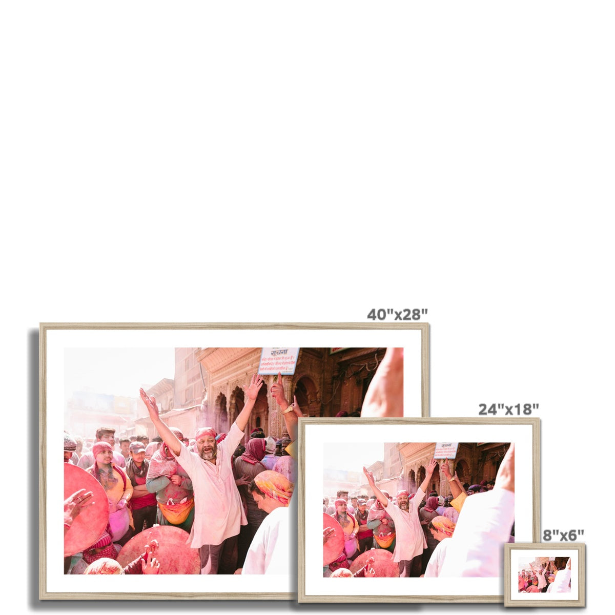 HOLI FESTIVAL VI Framed & Mounted Print