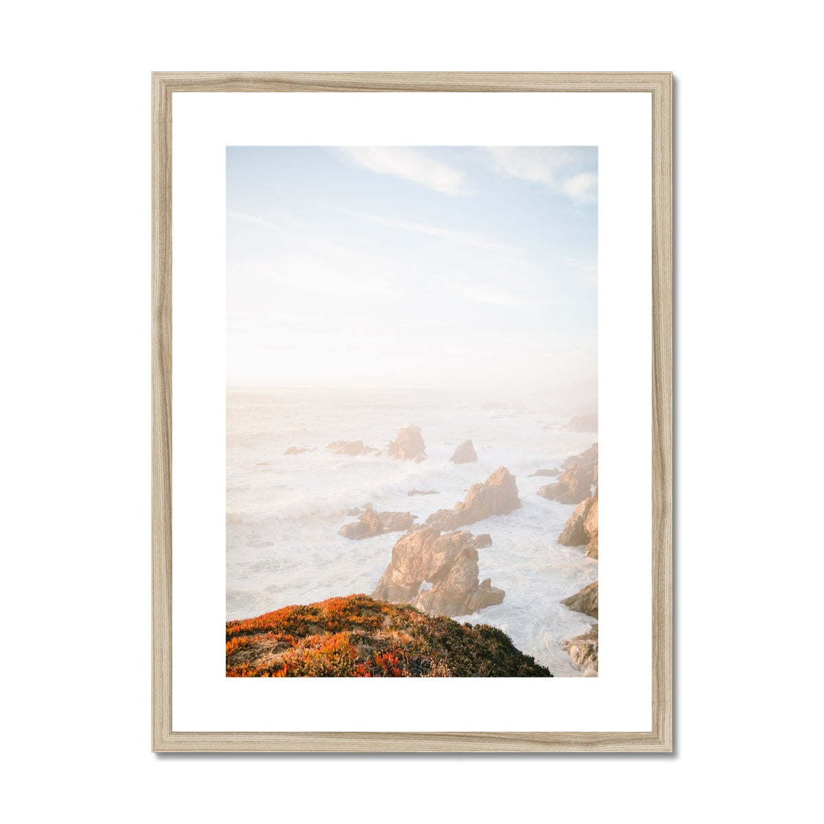 BIG SUR III Framed & Mounted Print
