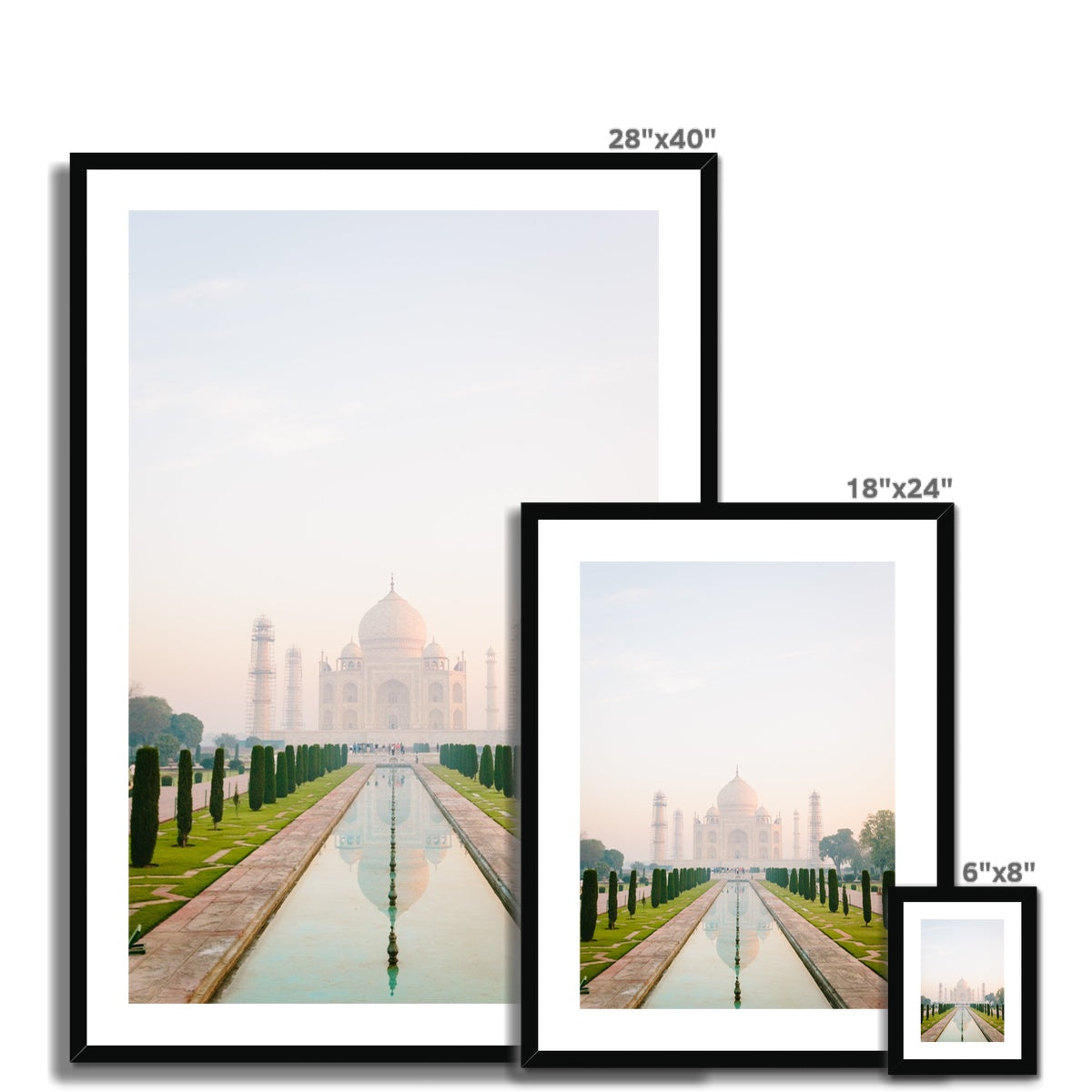 TAJ MAHAL III Framed & Mounted Print