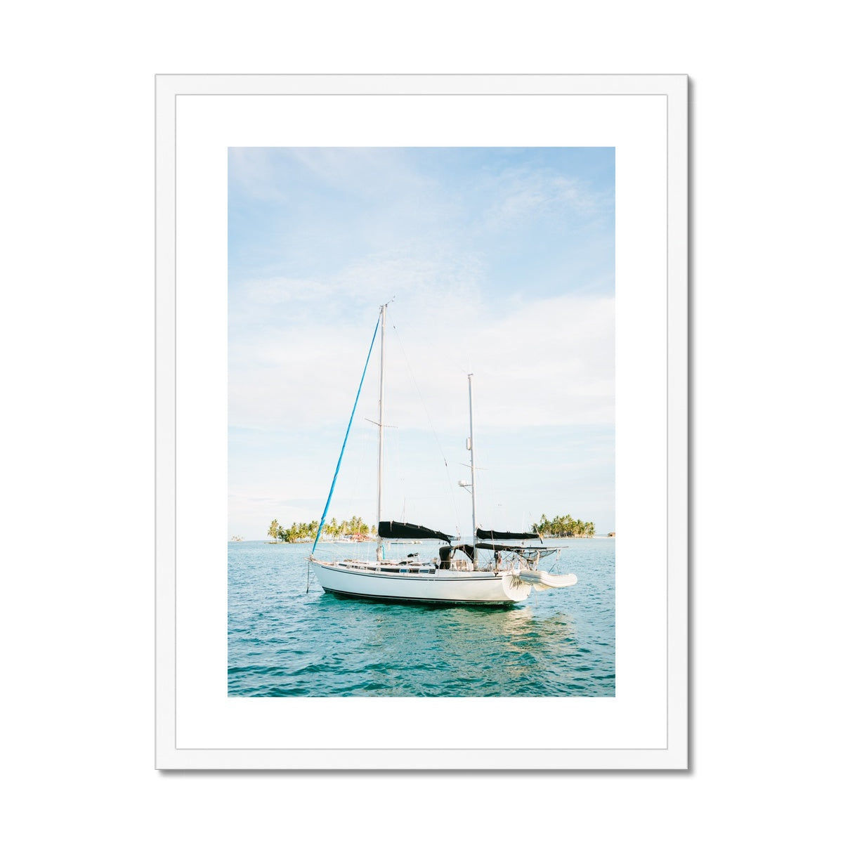 SAILBOAT Framed & Mounted Print