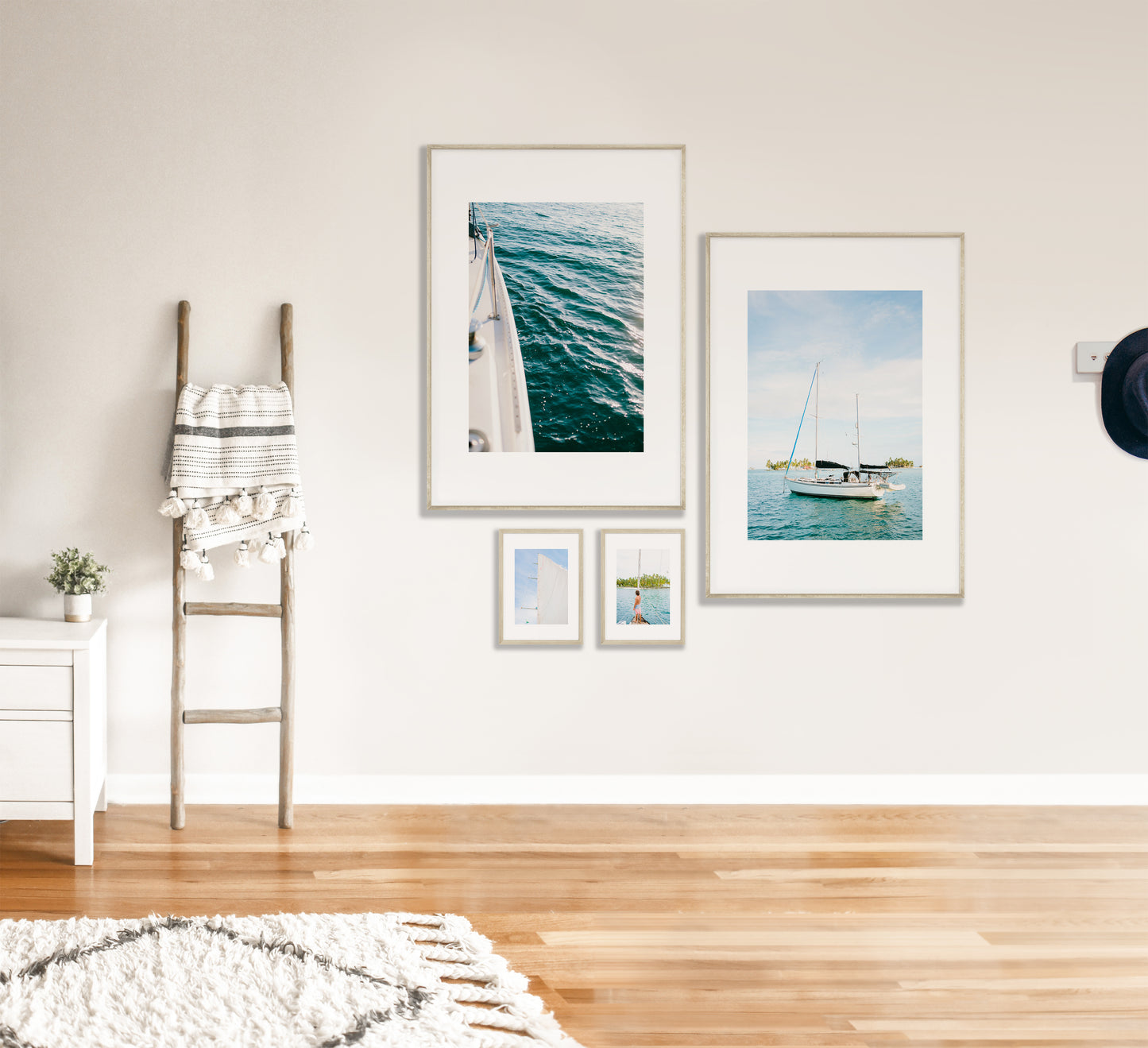 SAILBOAT Framed & Mounted Print