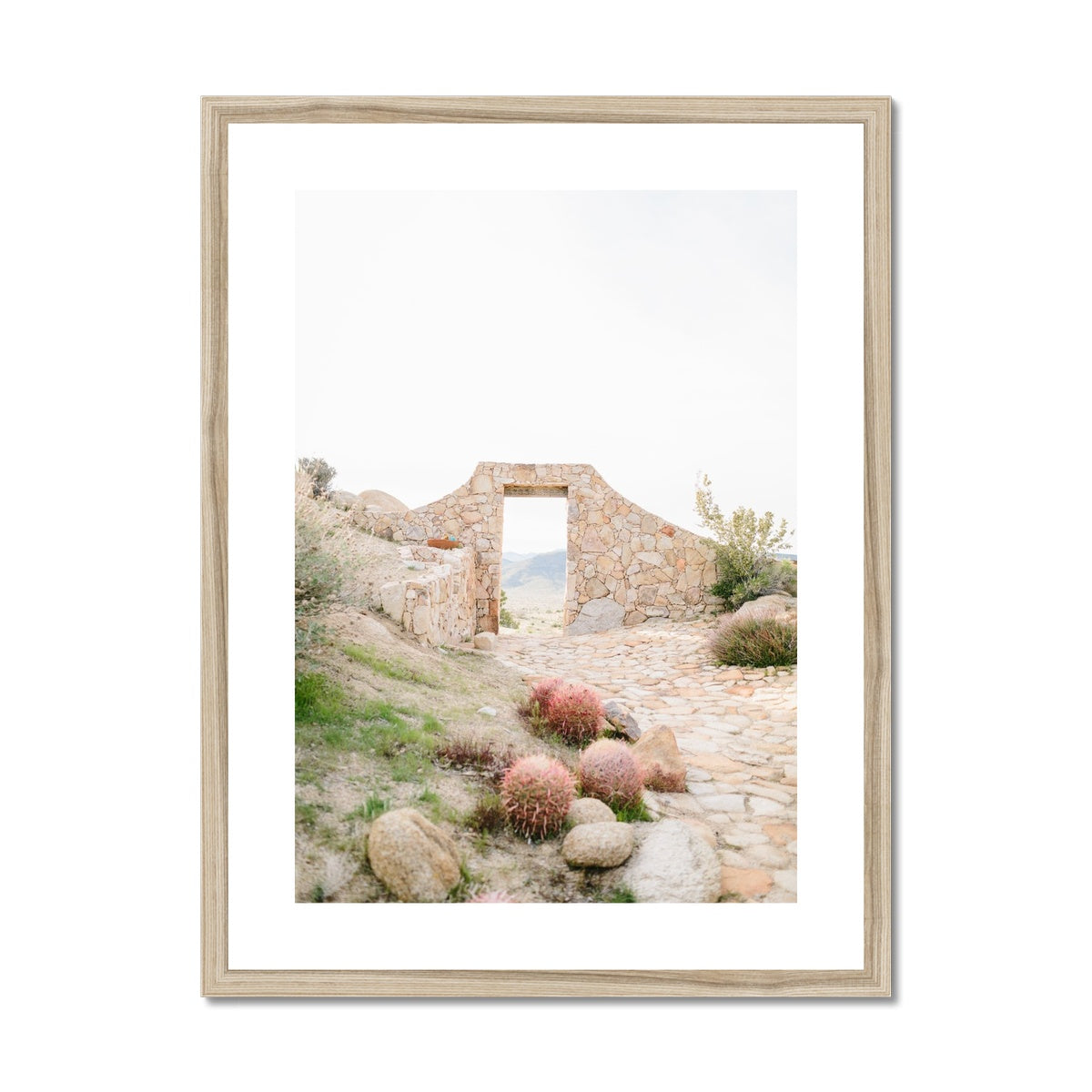 DESERT DOORWAY Framed & Mounted Print