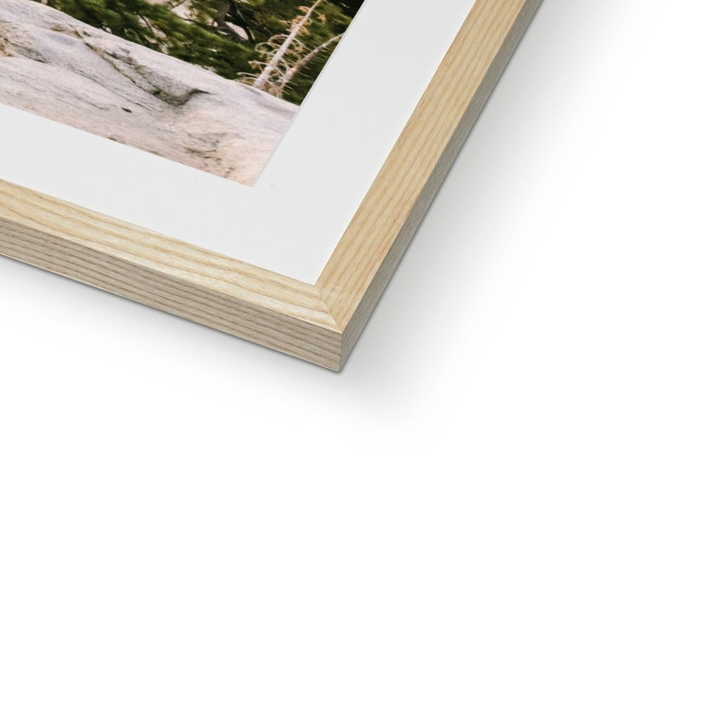 HALF DOME SUNRISE II Framed & Mounted Print
