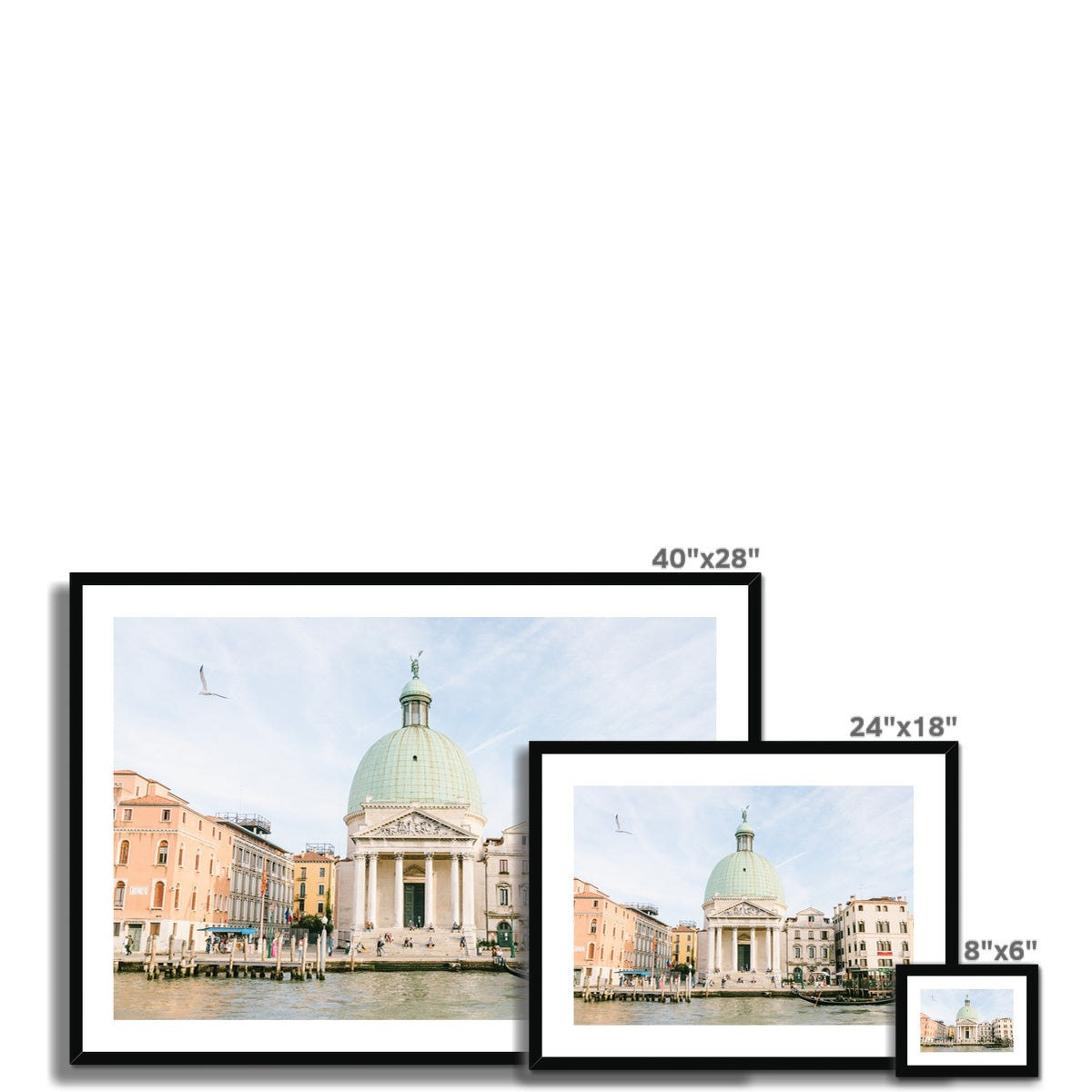 CHIESA SAN SIMEON PICCOLO Framed & Mounted Print