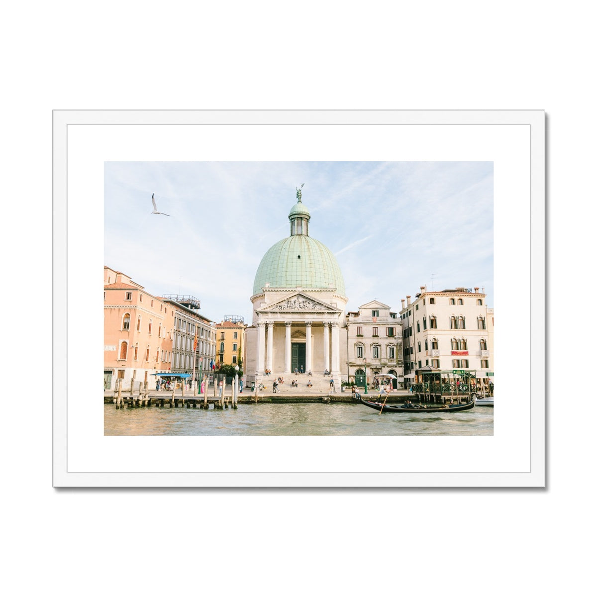 CHIESA SAN SIMEON PICCOLO Framed & Mounted Print