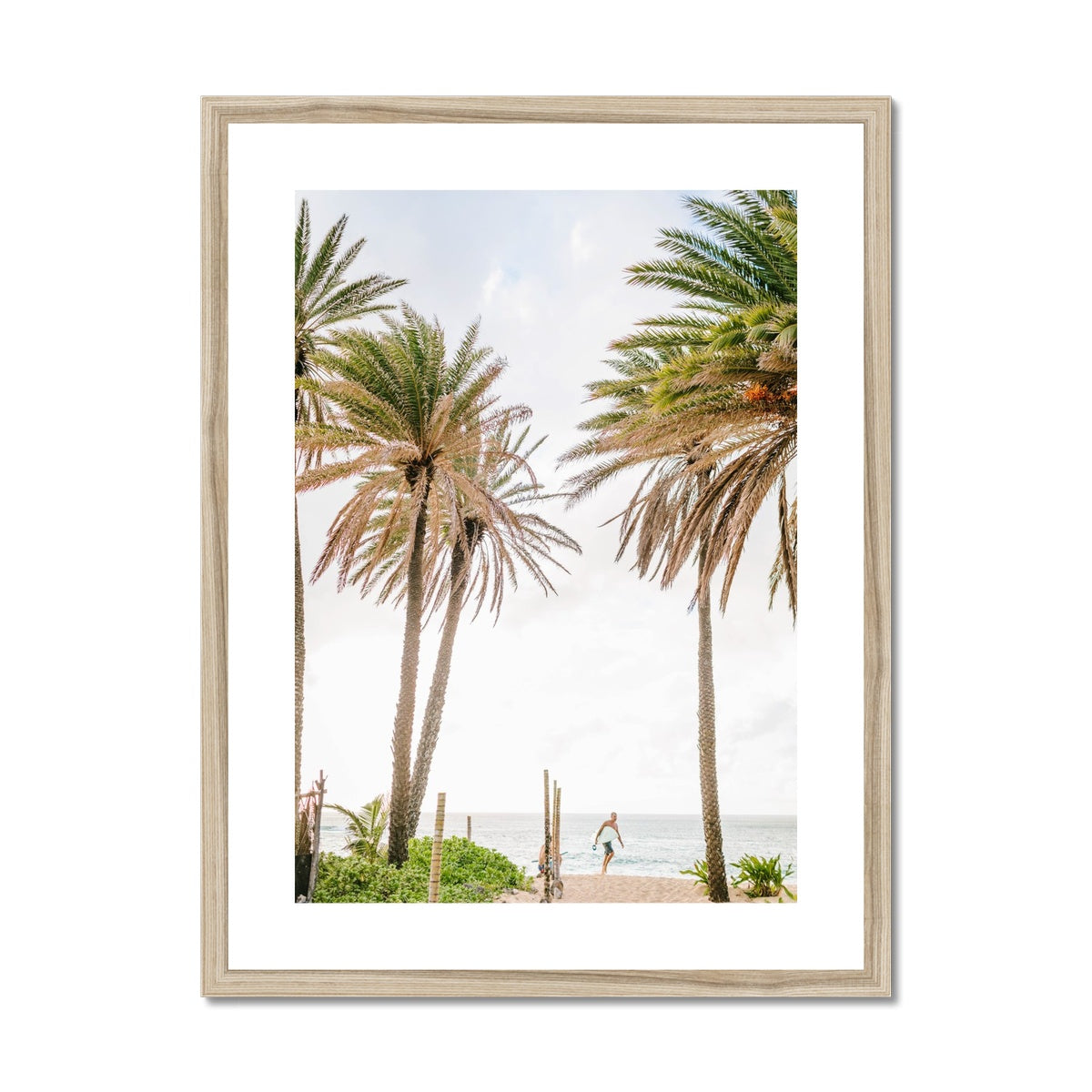 SURFER Framed & Mounted Print