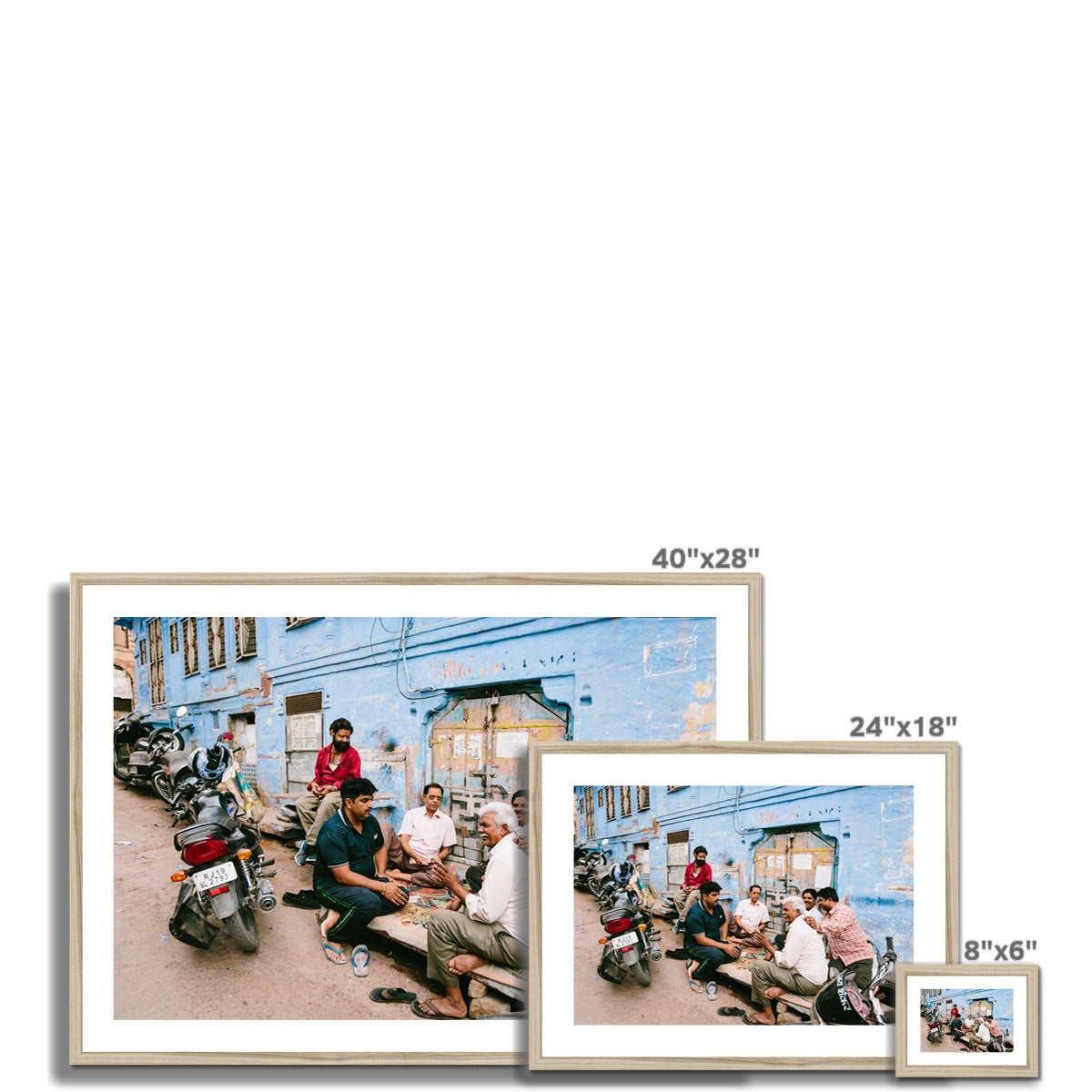 STREET GAMES Framed & Mounted Print