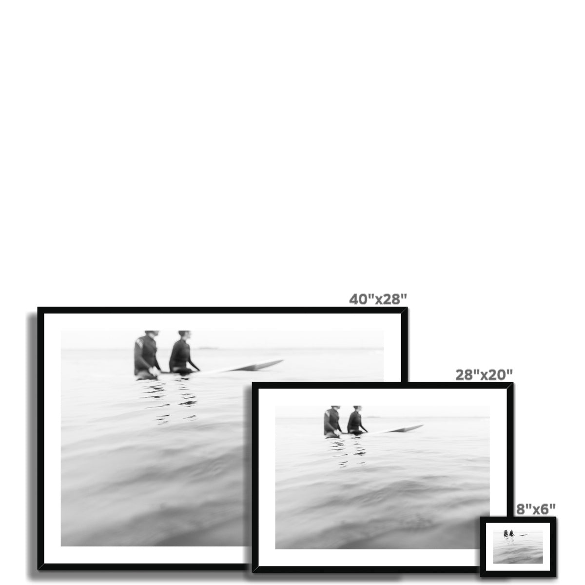 SURF Framed & Mounted Print