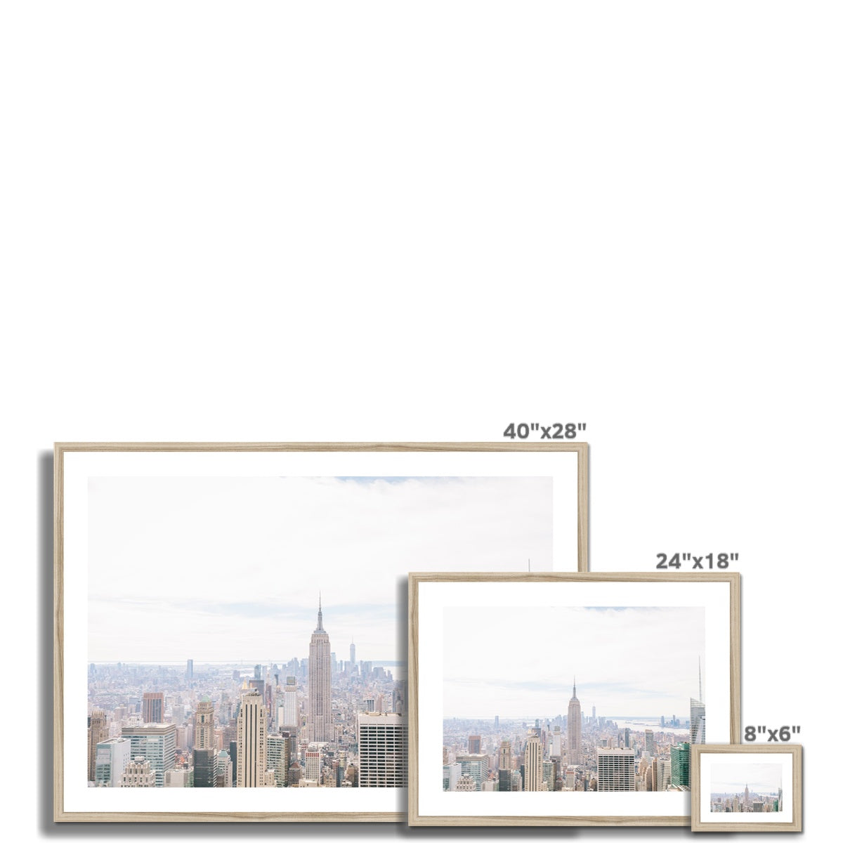 NEW YORK CITY Framed & Mounted Print