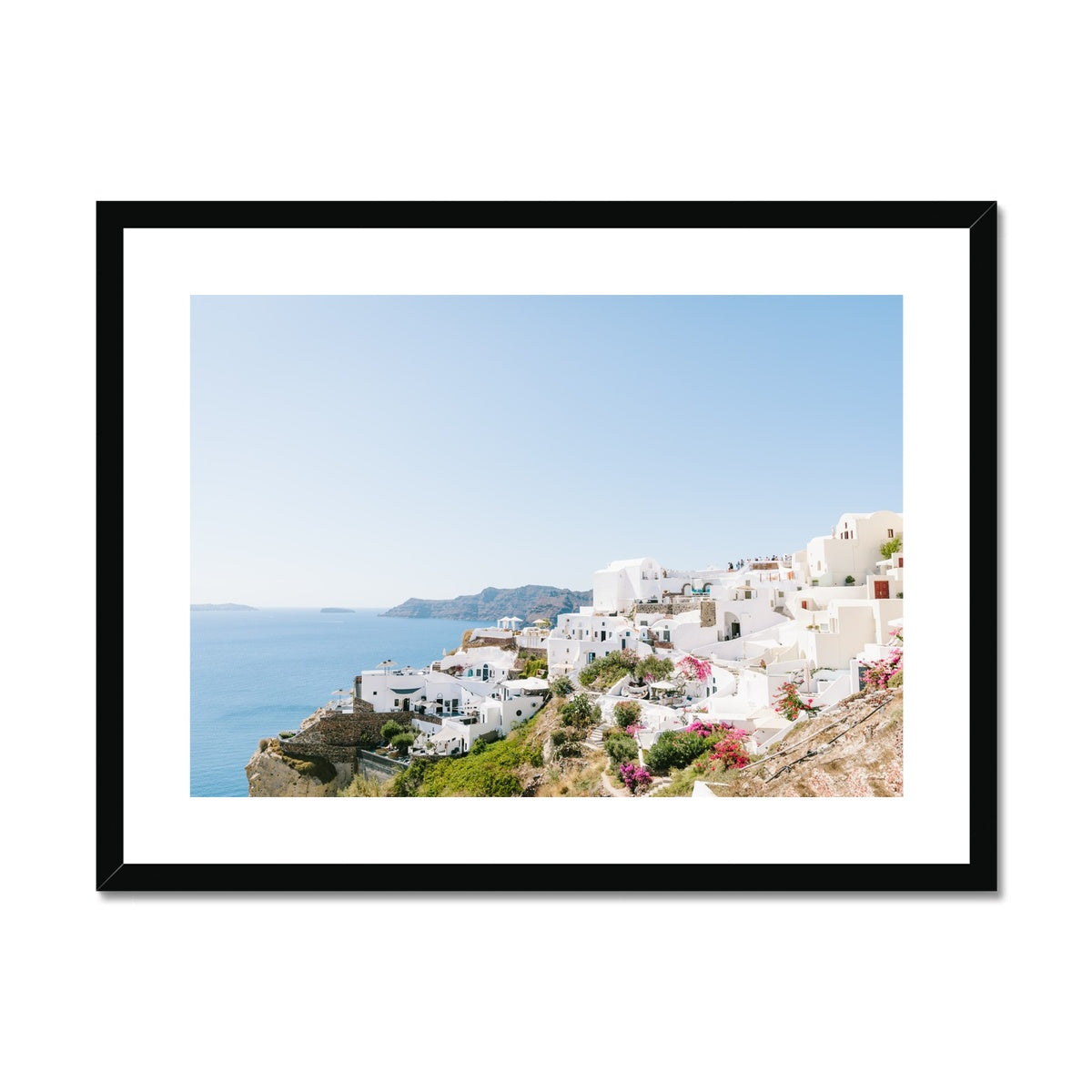 SANTORINI V Framed & Mounted Print