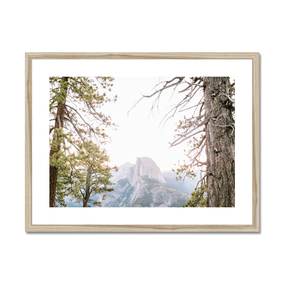 HALF DOME Framed & Mounted Print