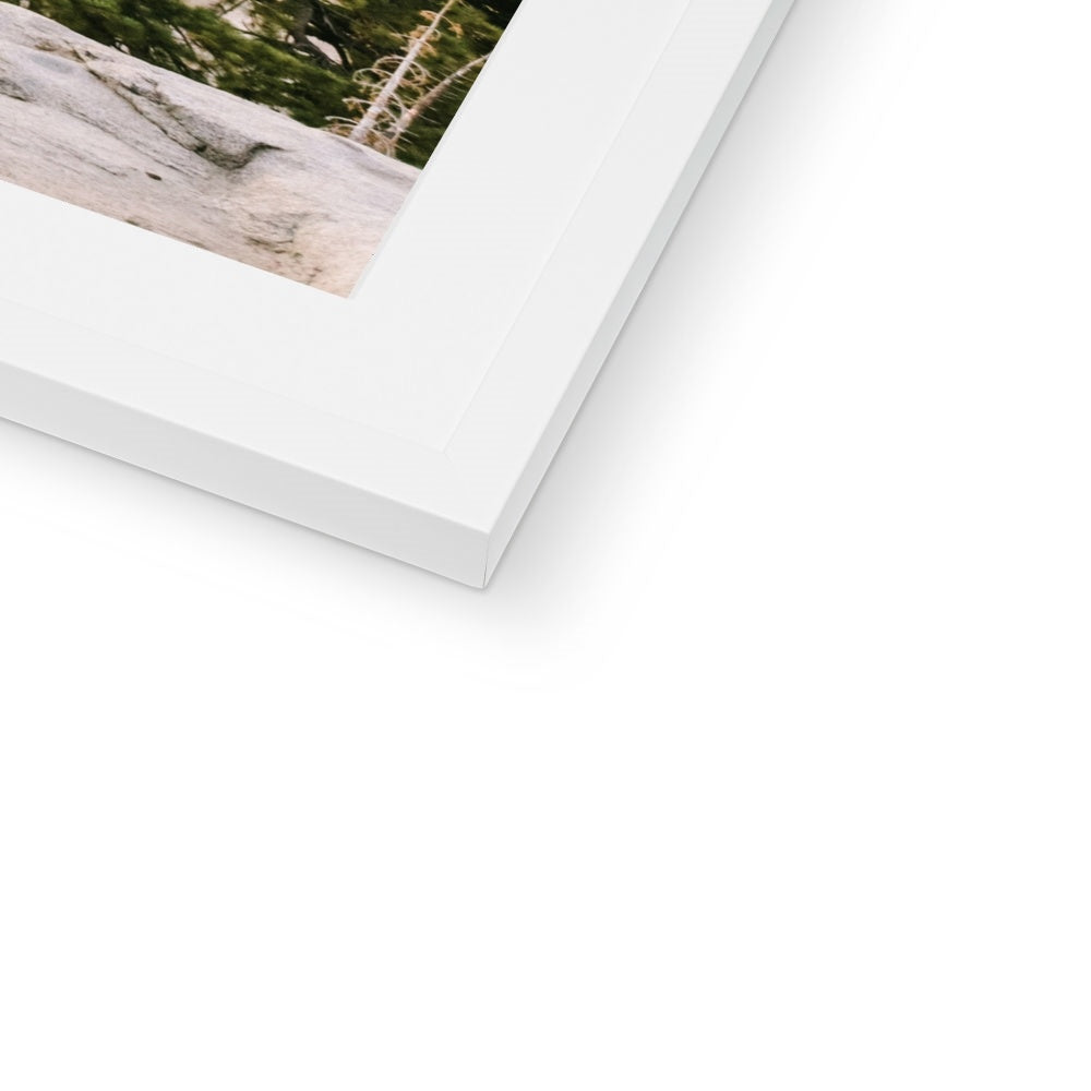 HALF DOME SUNRISE II Framed & Mounted Print
