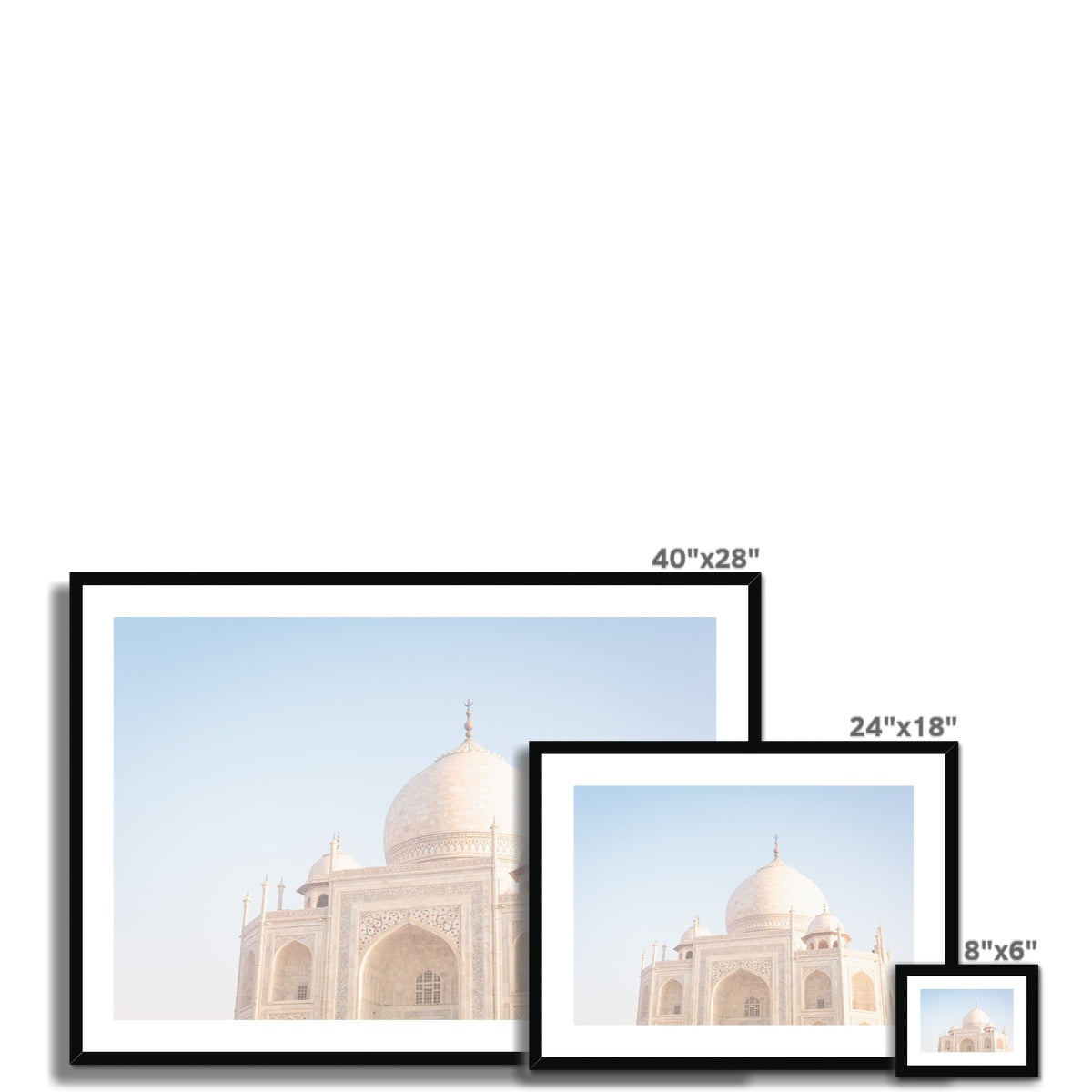 TAJ MAHAL II Framed & Mounted Print