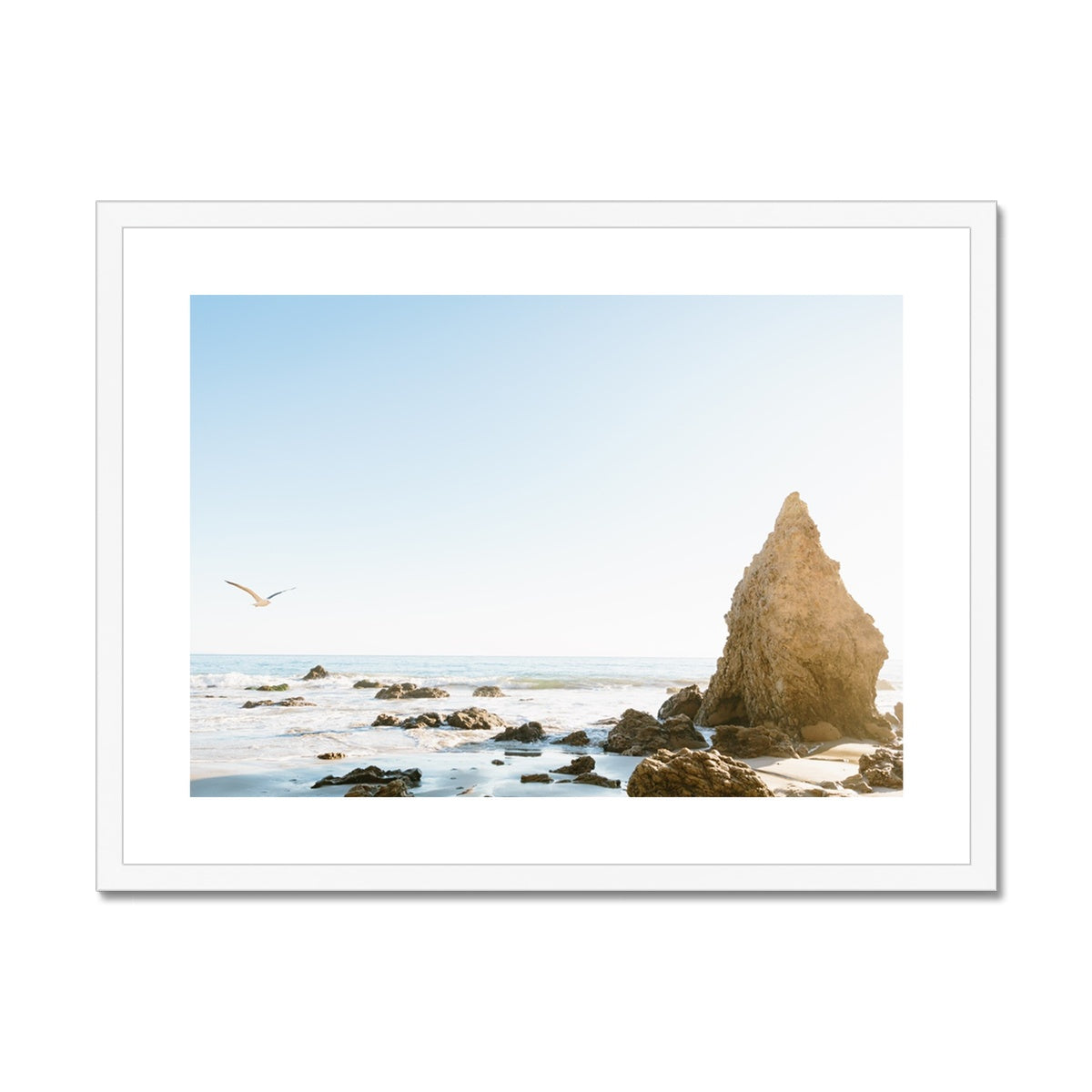 EL MATADOR BEACH Framed & Mounted Print