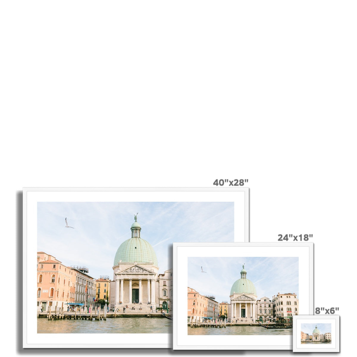 CHIESA SAN SIMEON PICCOLO Framed & Mounted Print