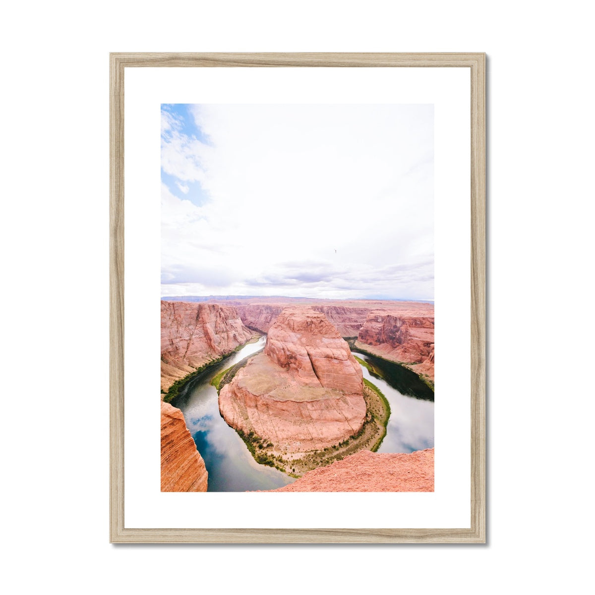 HORSESHOE BEND II Framed & Mounted Print