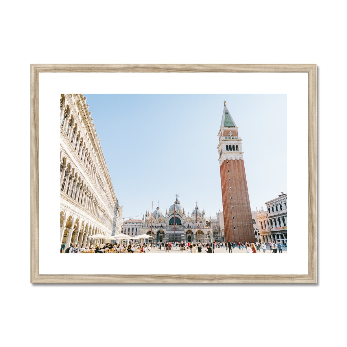 SAINT MARK'S SQUARE Framed & Mounted Print