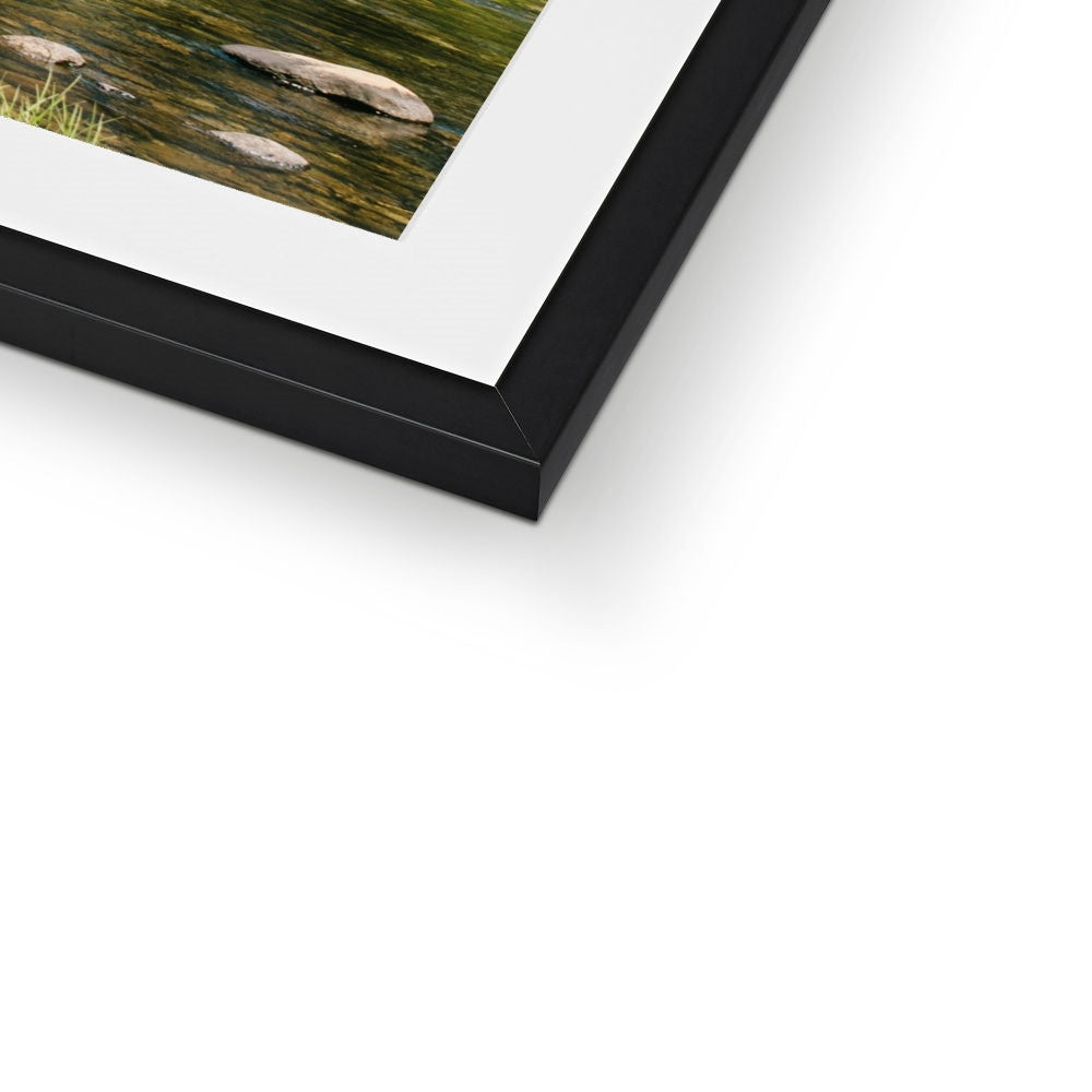 YOSEMITE LAKE Framed & Mounted Print