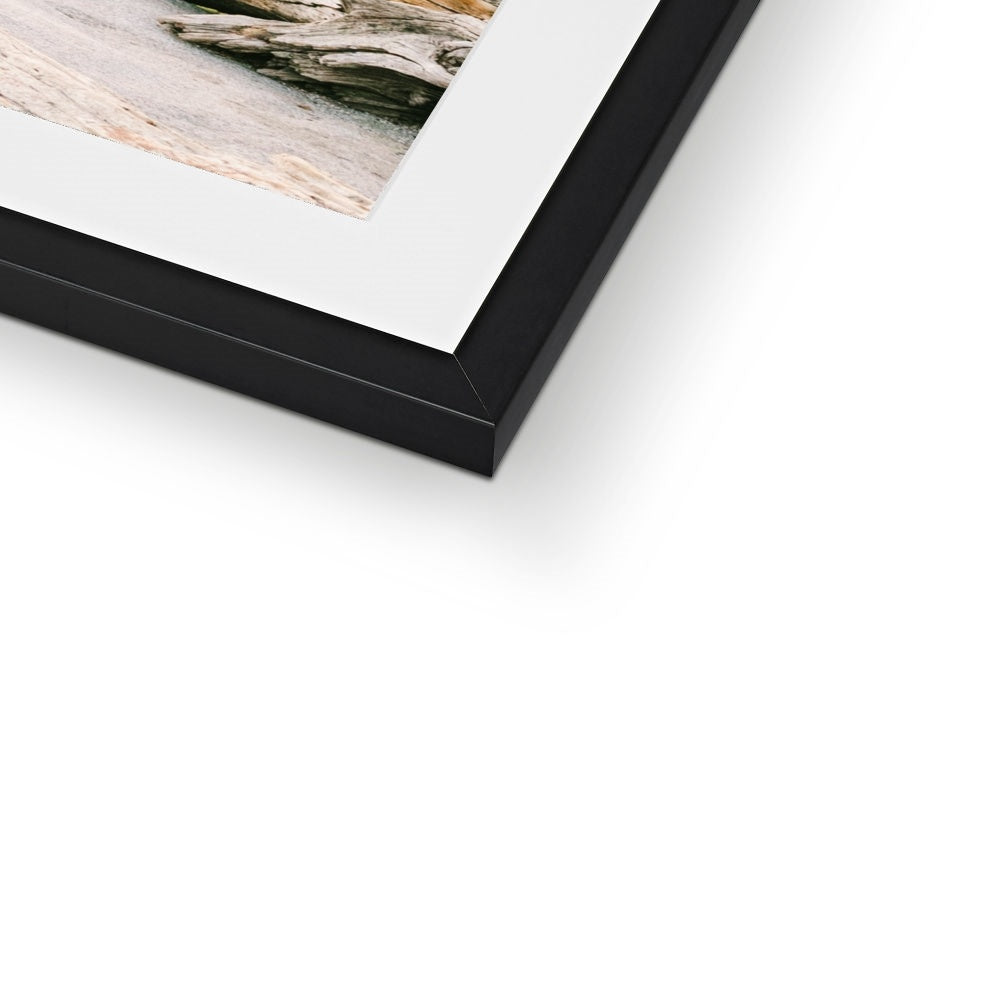 HALF DOME SUNRISE Framed & Mounted Print