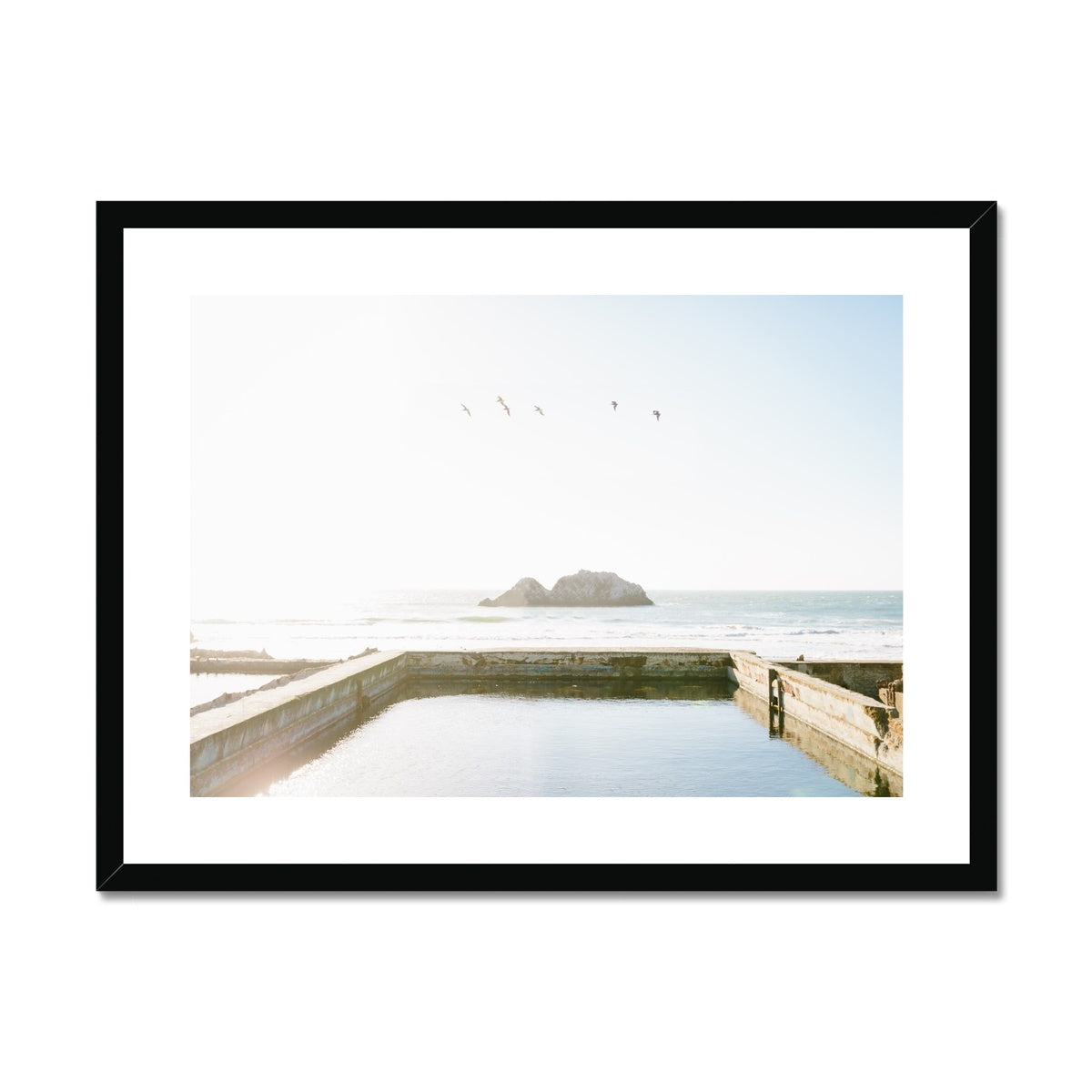 SUTRO BATHS Framed & Mounted Print
