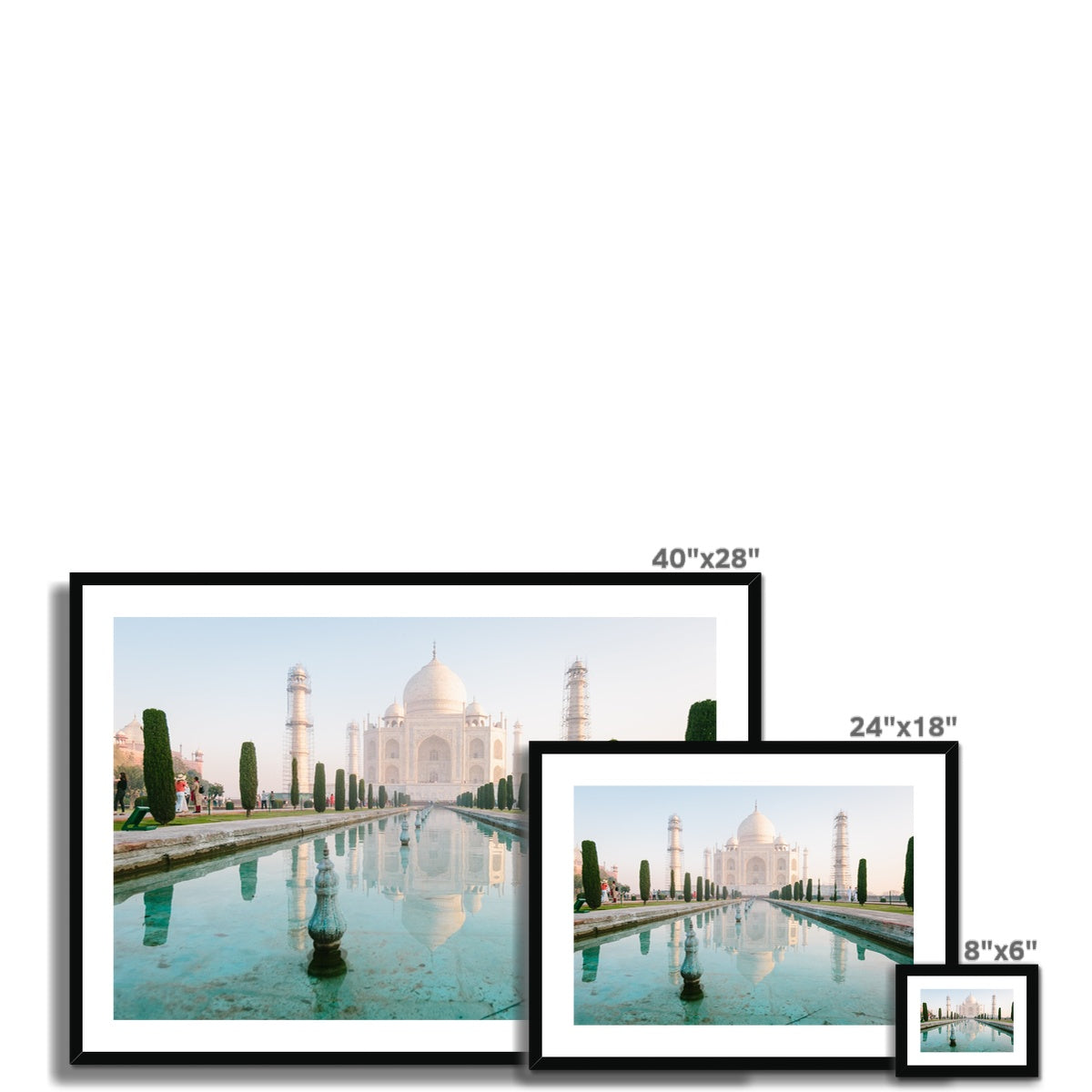 TAJ MAHAL IV Framed & Mounted Print