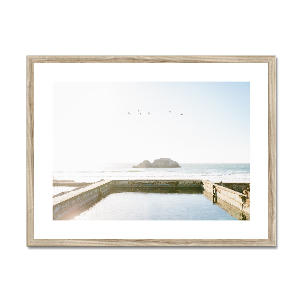 SUTRO BATHS Framed & Mounted Print