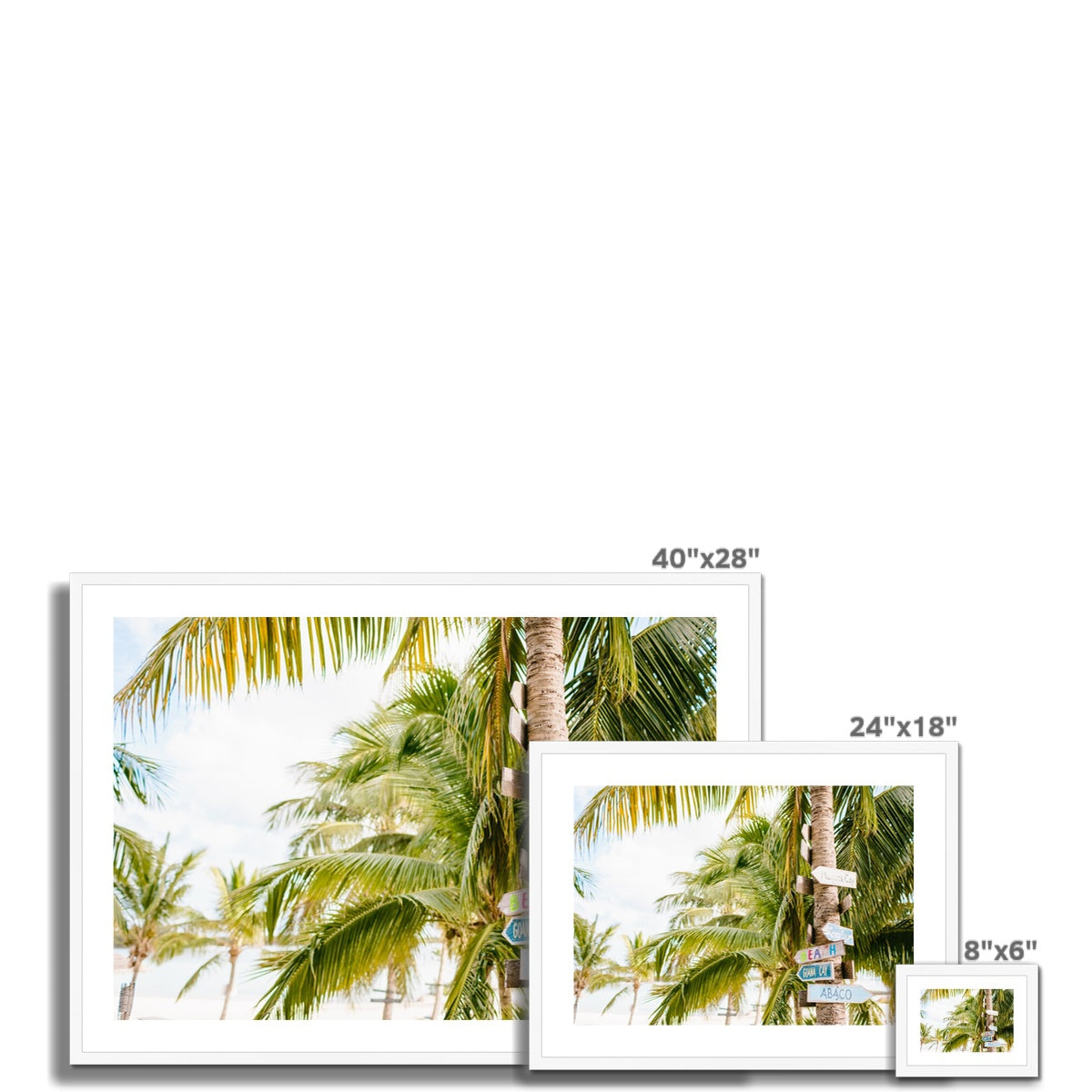 WAY TO PARADISE Framed & Mounted Print