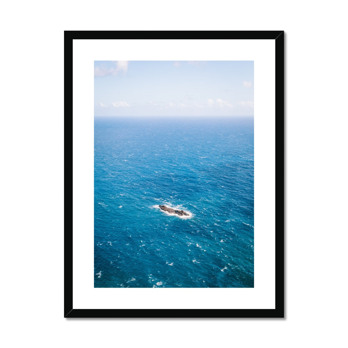OCEAN Framed & Mounted Print