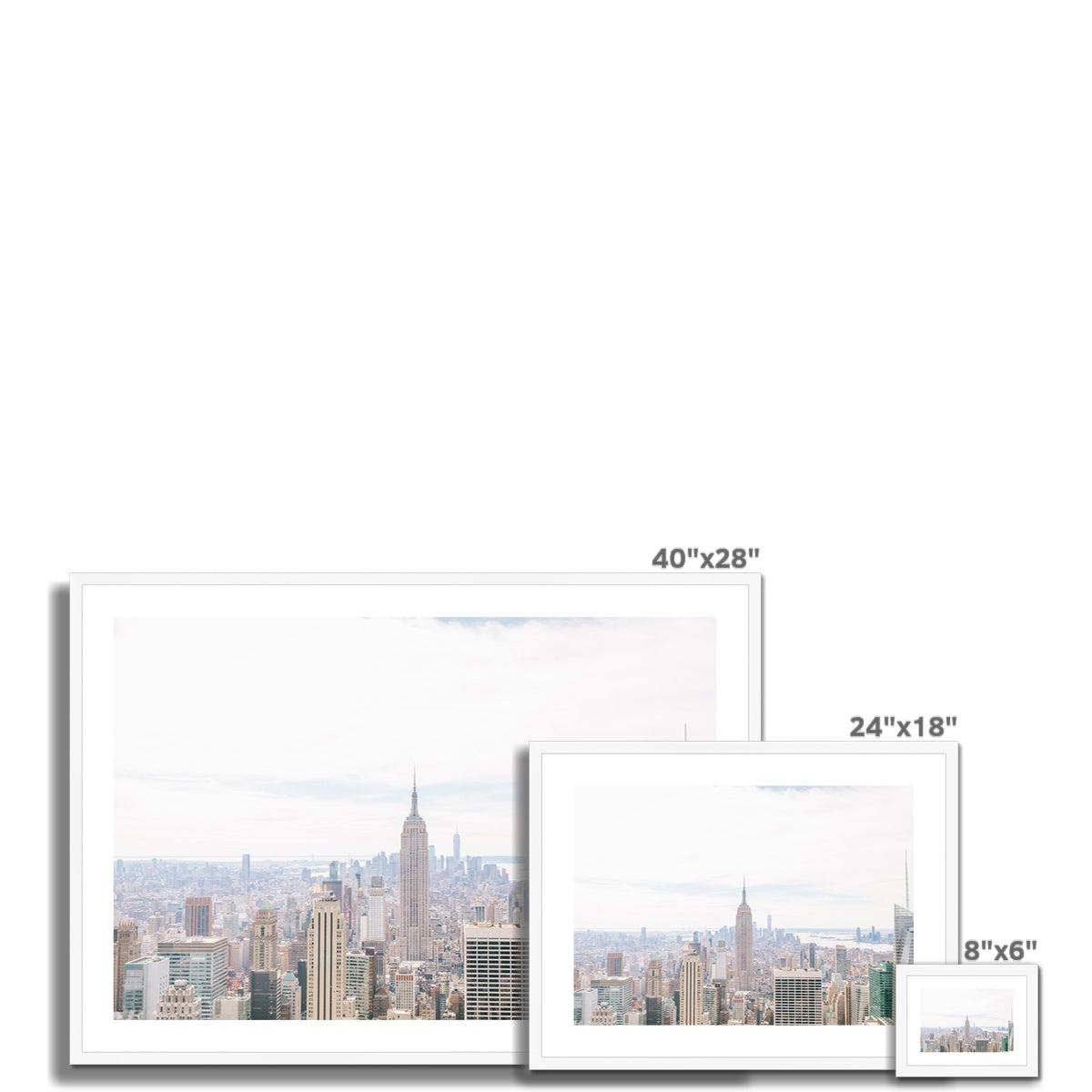 NEW YORK CITY Framed & Mounted Print