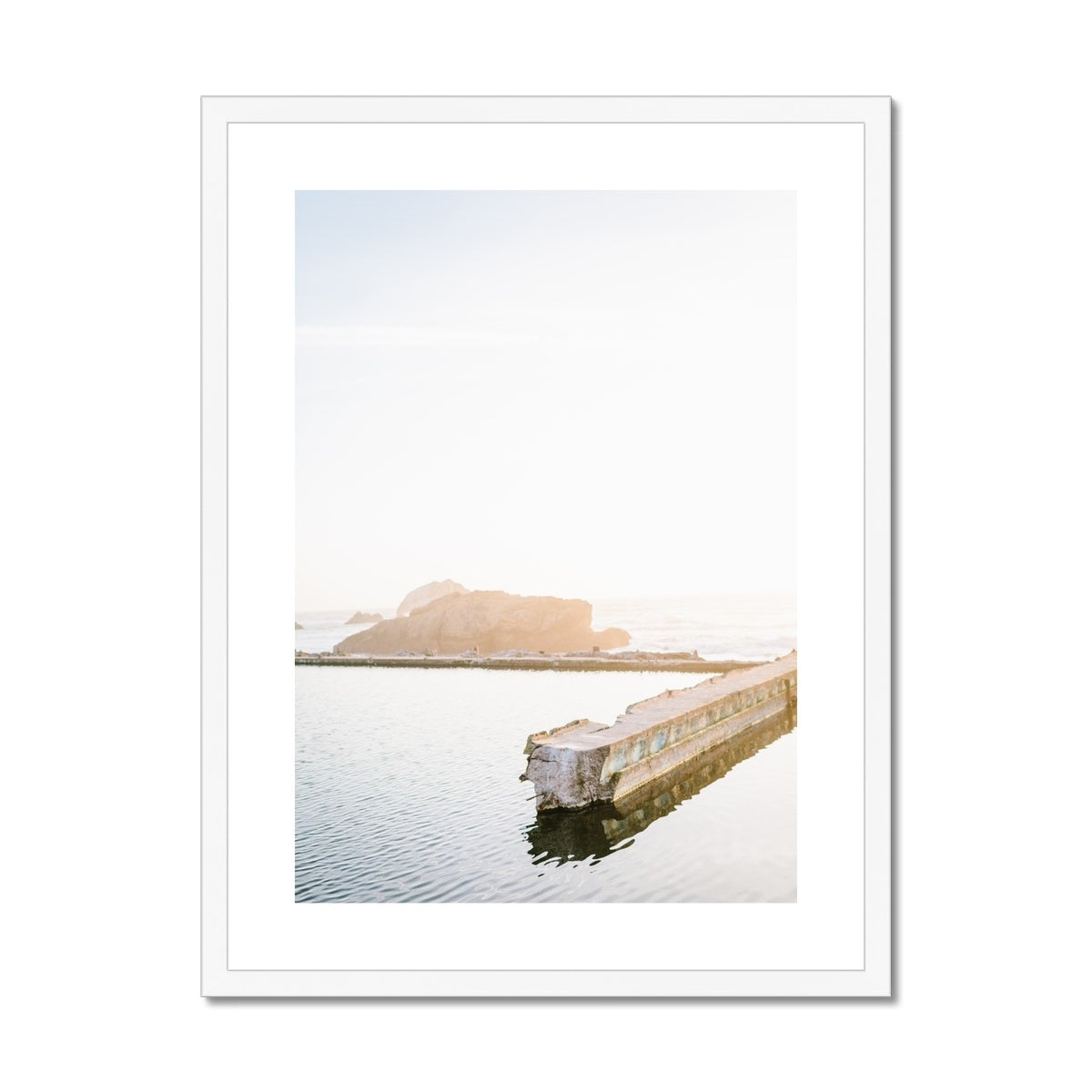 SUTRO BATHS II Framed & Mounted Print